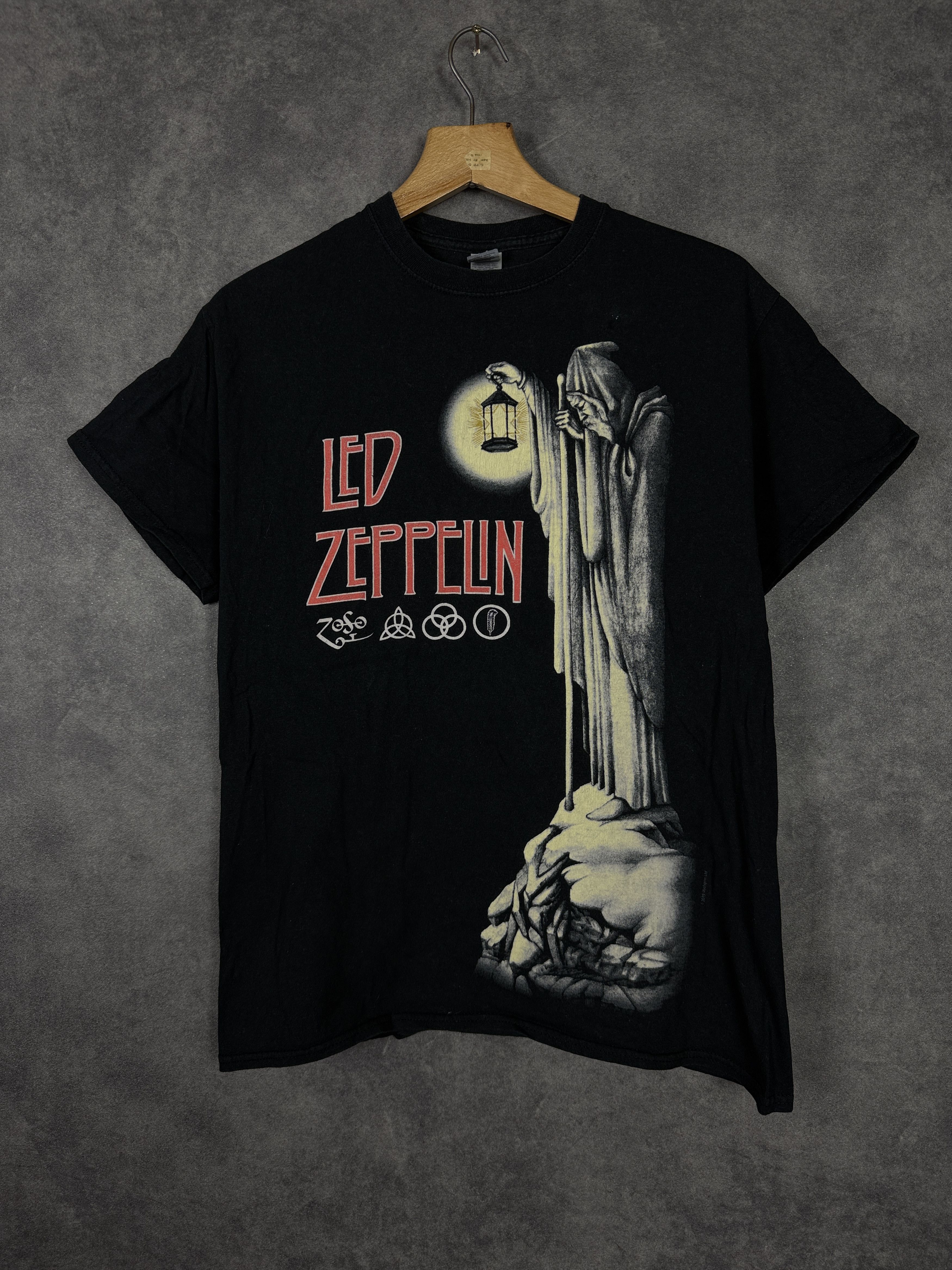 Band Tees Led Zeppelin concert t-shirt big logo print rock vintage Size US M / EU 48-50 / 2 - 1 Thumbnail