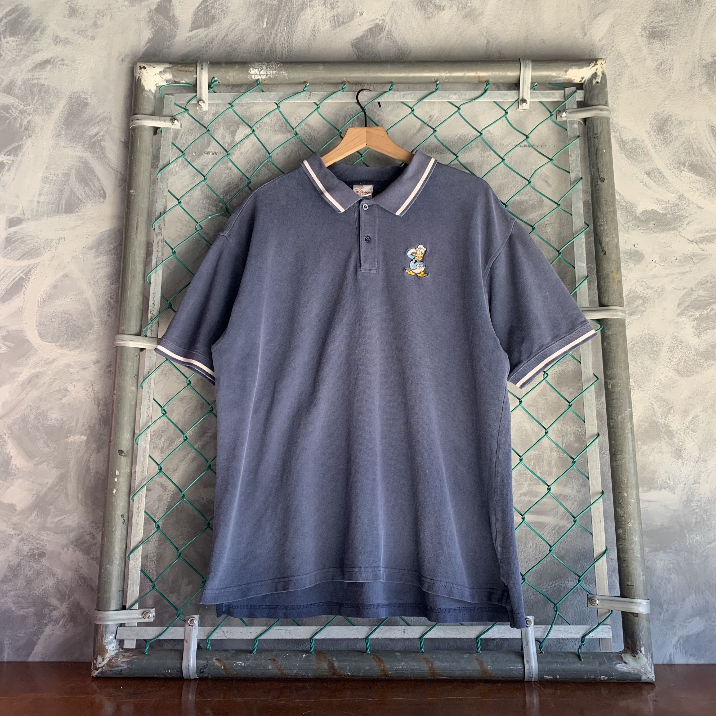 Disney Disney Polo Shirt Men's Size XL Navy Blue Donald Duck Size US XL / EU 56 / 4 - 1 Thumbnail