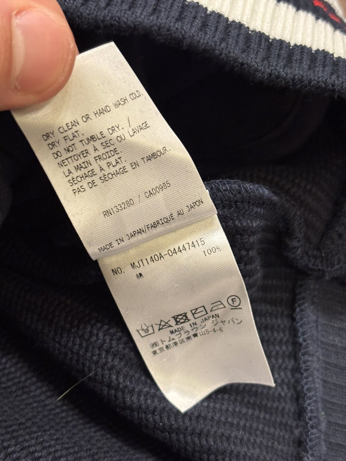 Thom Browne Thom Browne Knit Zip Up Hoodie Size US XXL / EU 58 / 5 - 6 Thumbnail
