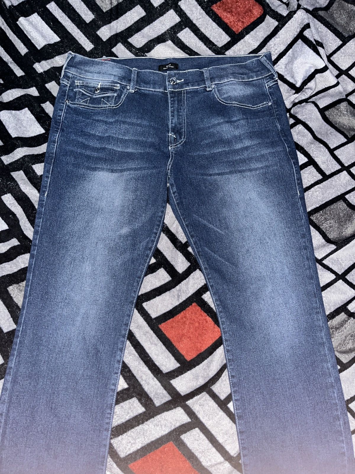 True Religion True Religion Ricky Jeans Size US 38 / EU 54 - 2 Thumbnail