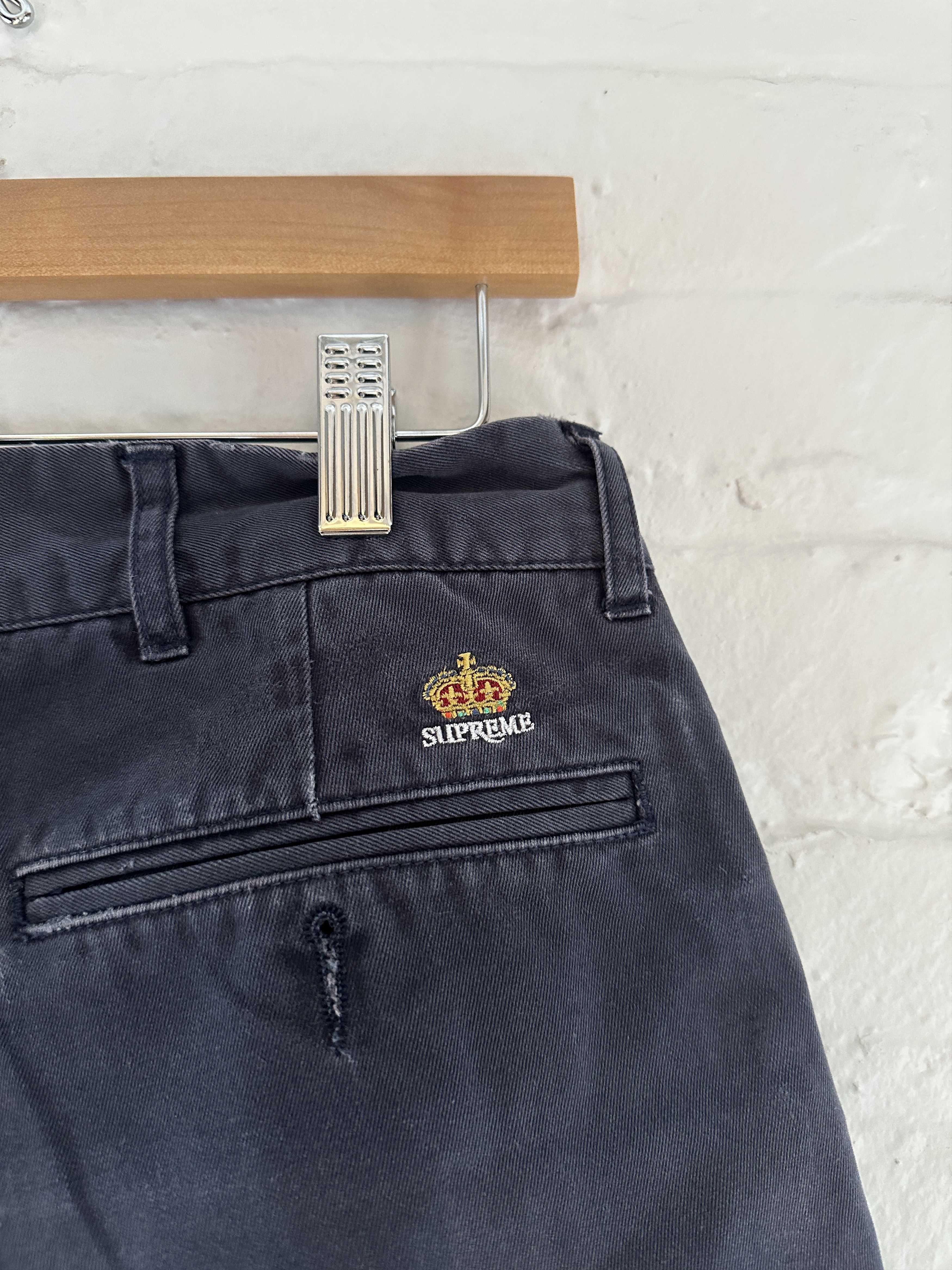Supreme Supreme Crown Logo Work Shorts Size US 30 / EU 46 - 5 Thumbnail