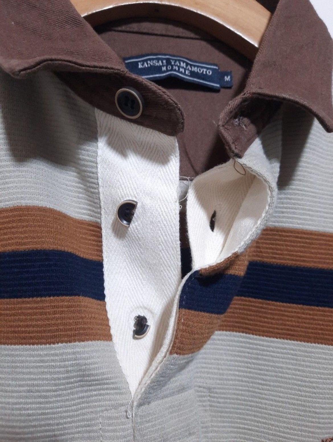 Japanese Brand × Kansai Yamamoto Kansai Yamamoto Polo Shirt Size US M / EU 48-50 / 2 - 6 Thumbnail