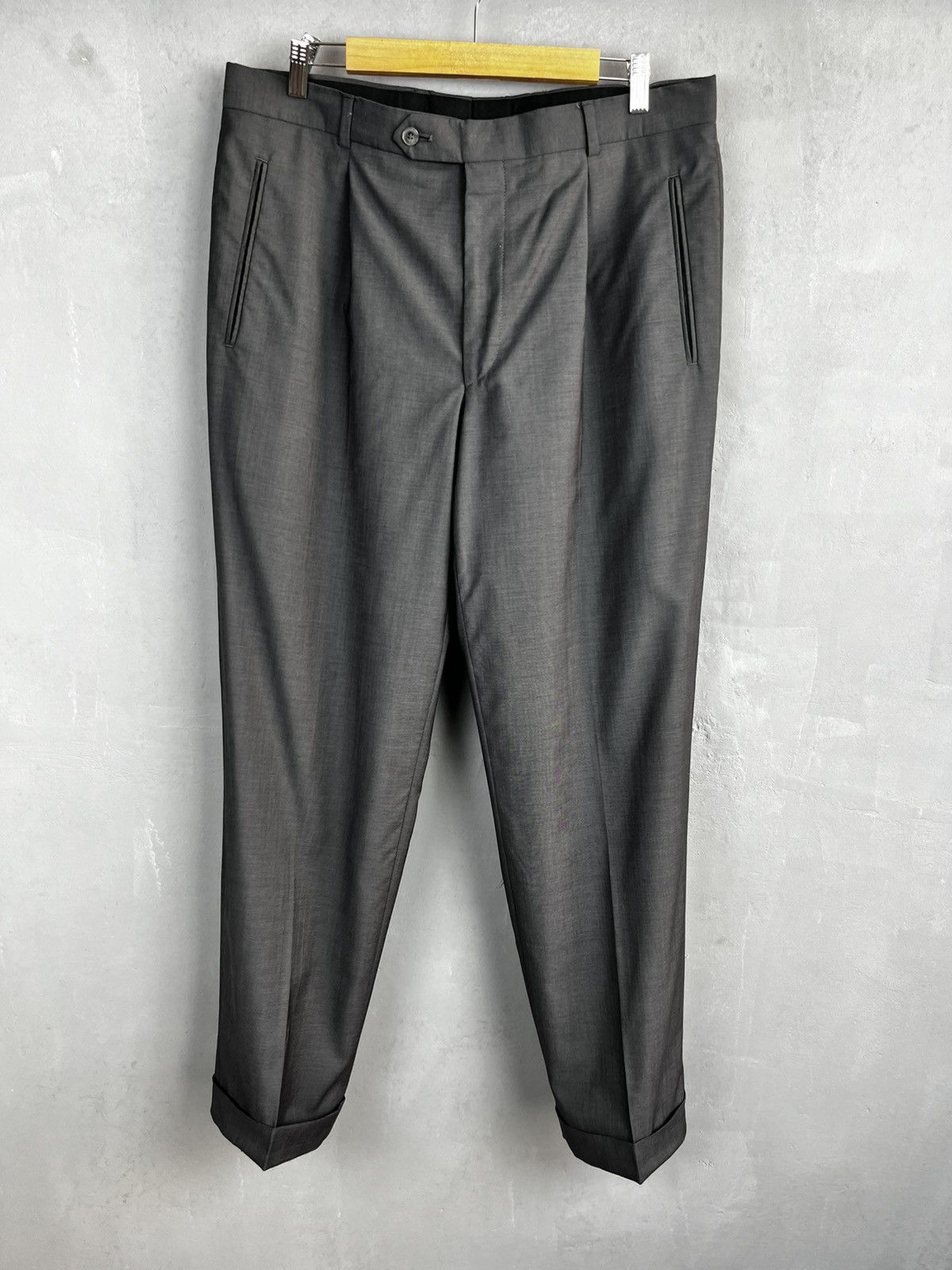 Saint Laurent Paris × Vintage × Yves Saint Laurent YSL Classic pants vintage Size US 34 / EU 50 - 1 Thumbnail