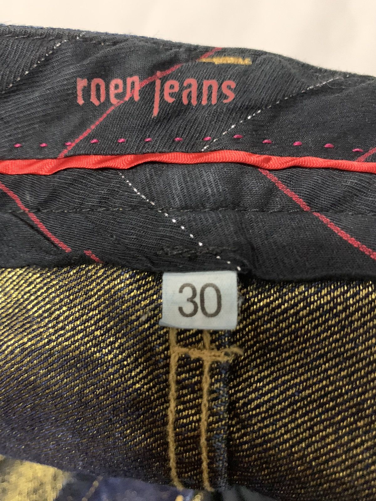 Japanese Brand × Roen Reon Mastermind x bobson Skull Jeans Size US 31 - 18 Thumbnail