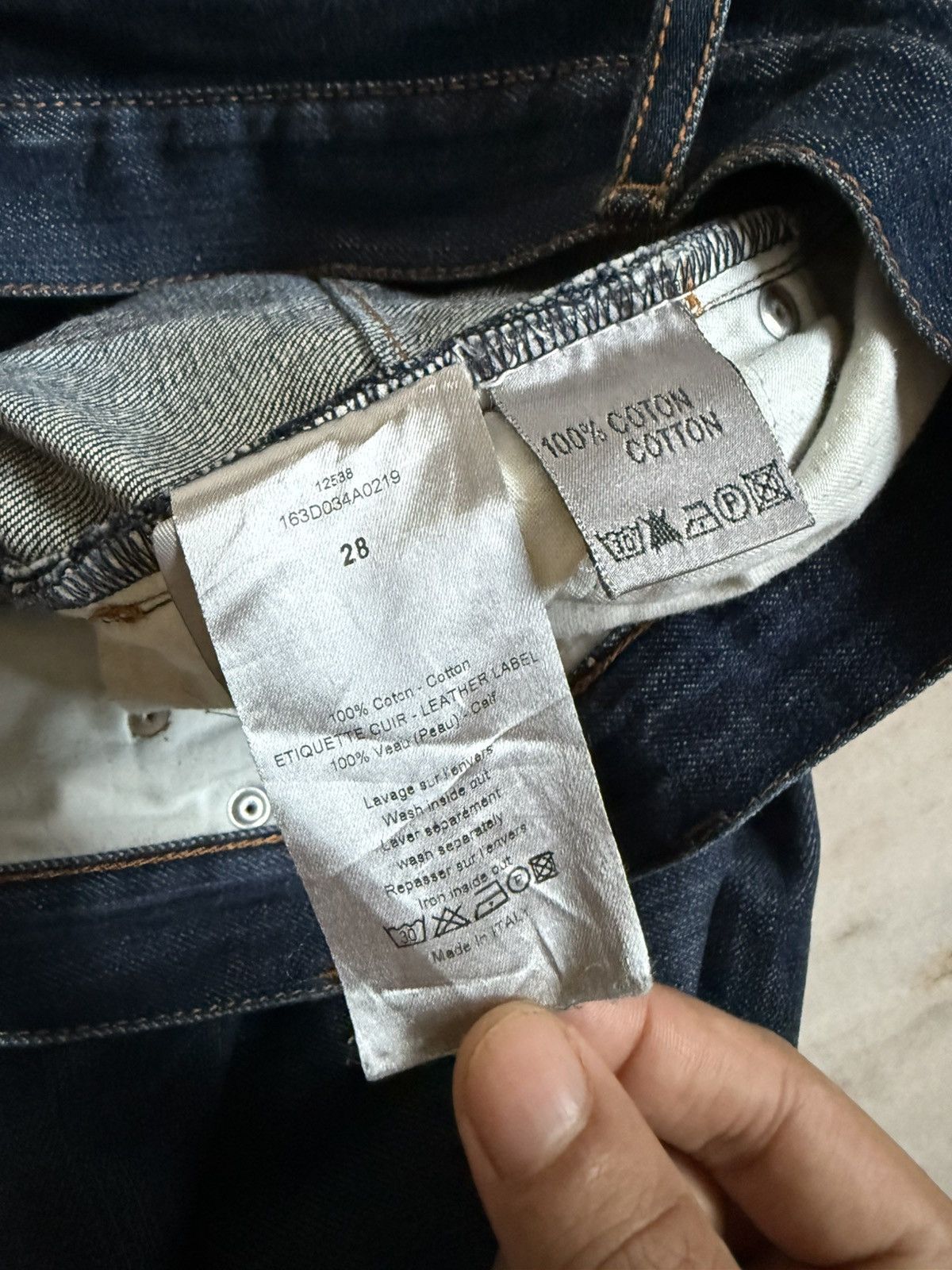 Dior Vintage Dior Homme Hedi slimane denim jeans Size US 28 / EU 44 - 7 Thumbnail