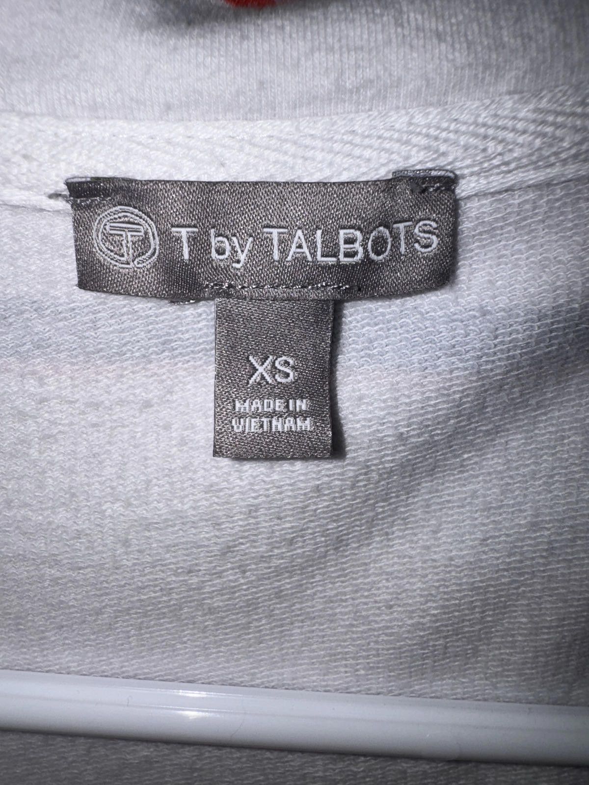 Other T by Talbots Striped Quarter Zip Pullover XS Size XS / US 0-2 / IT 36-38 - 2 Thumbnail