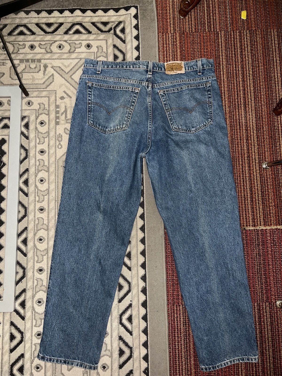 Levi's Vintage OOs Levis 560 Distressed Grunge Denim Jeans Size US 38 / EU 54 - 2 Thumbnail