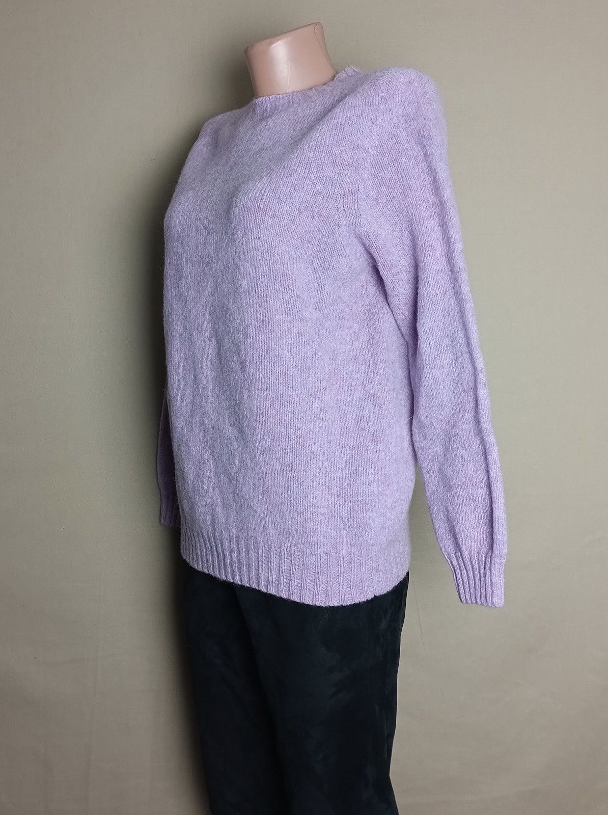 Harley of Scotland Harley of Scotland Shaggy Wool Sweater Purple Size M Size M / US 6-8 / IT 42-44 - 4 Thumbnail