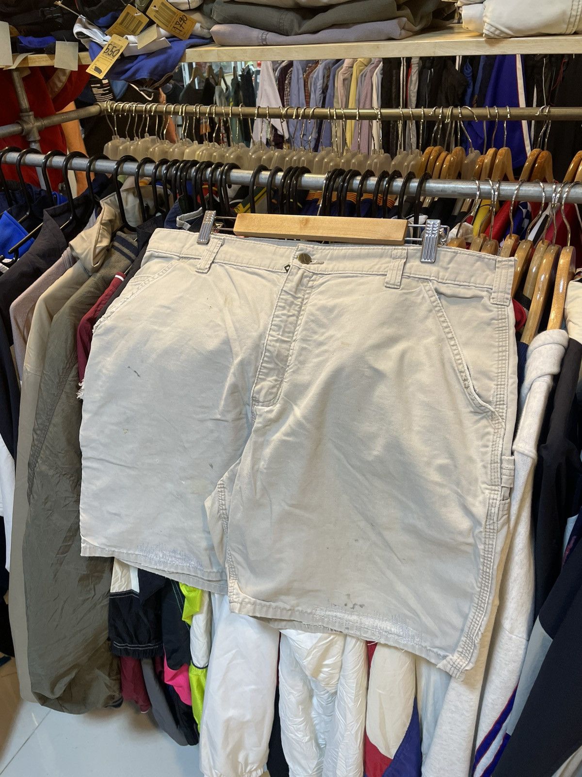 Carhartt Vintage Carhartt Carpenter Shorts Size US 38 / EU 54 - 2 Thumbnail