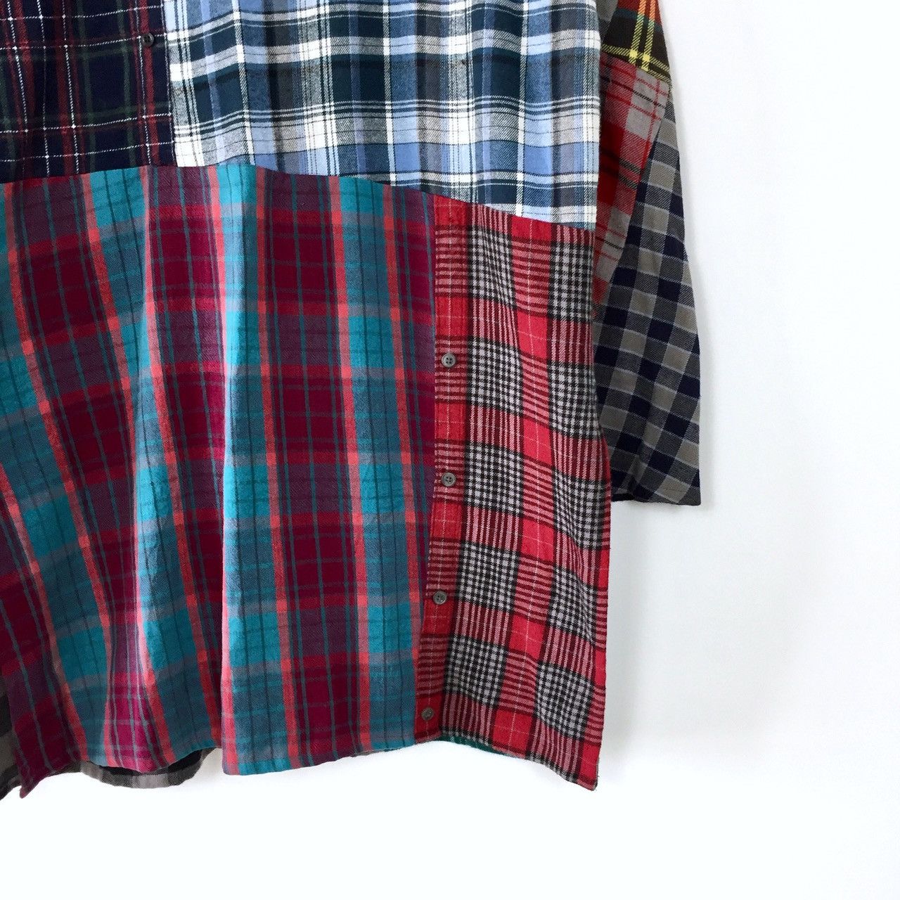 Needles REBUILD BY NEEDLES FW15 PATCHWORK FLANNEL SMOCK Size US M / EU 48-50 / 2 - 7 Thumbnail