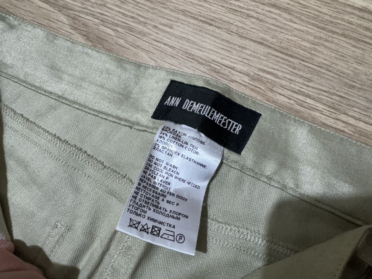 Ann Demeulemeester × Designer × Vintage Ann Demeulemeester viscose linen pants Size 25" / US 0 / IT 36 - 5 Thumbnail