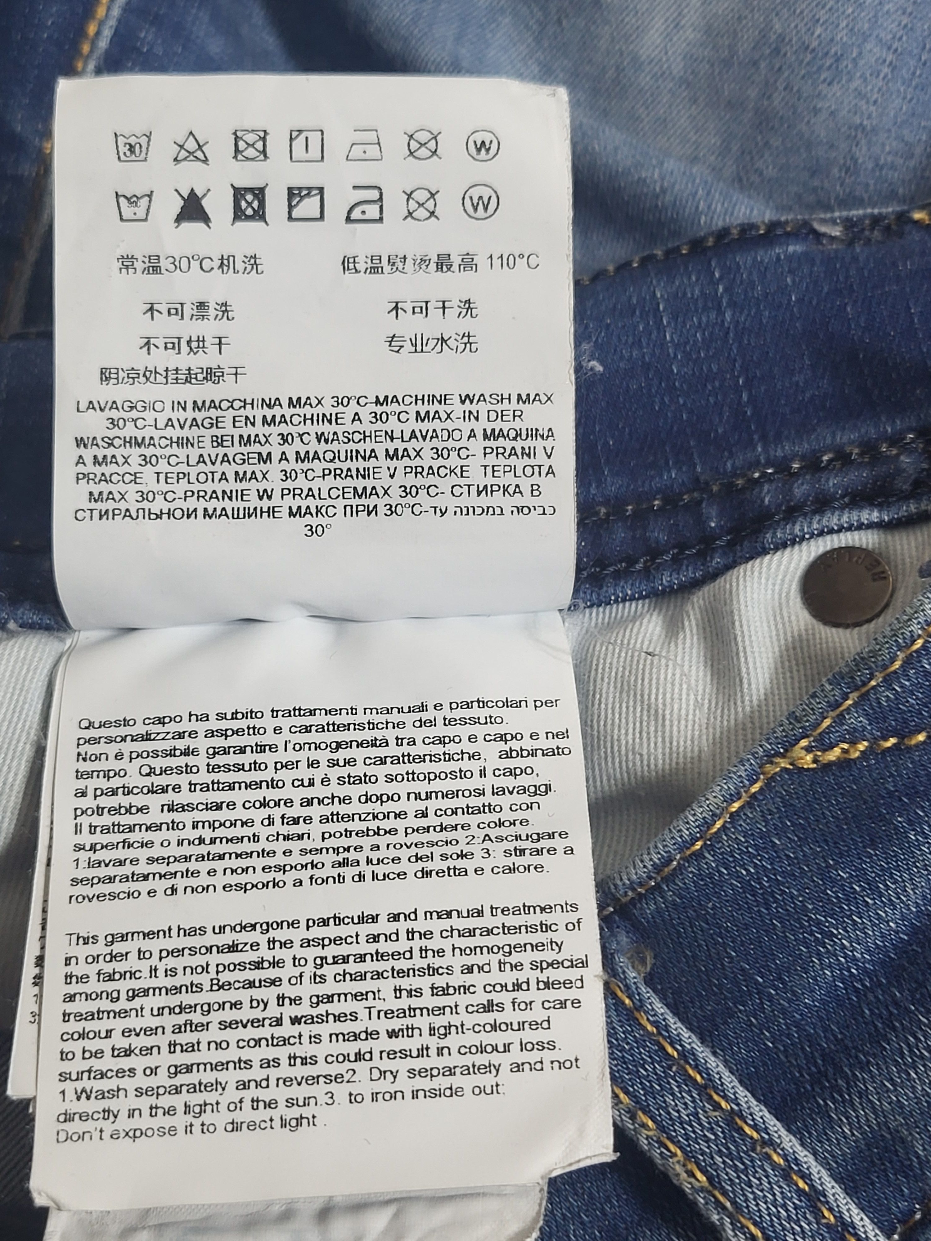 Replay Replay distressed jeans.Hyperflex technology. Size US 31 - 9 Thumbnail