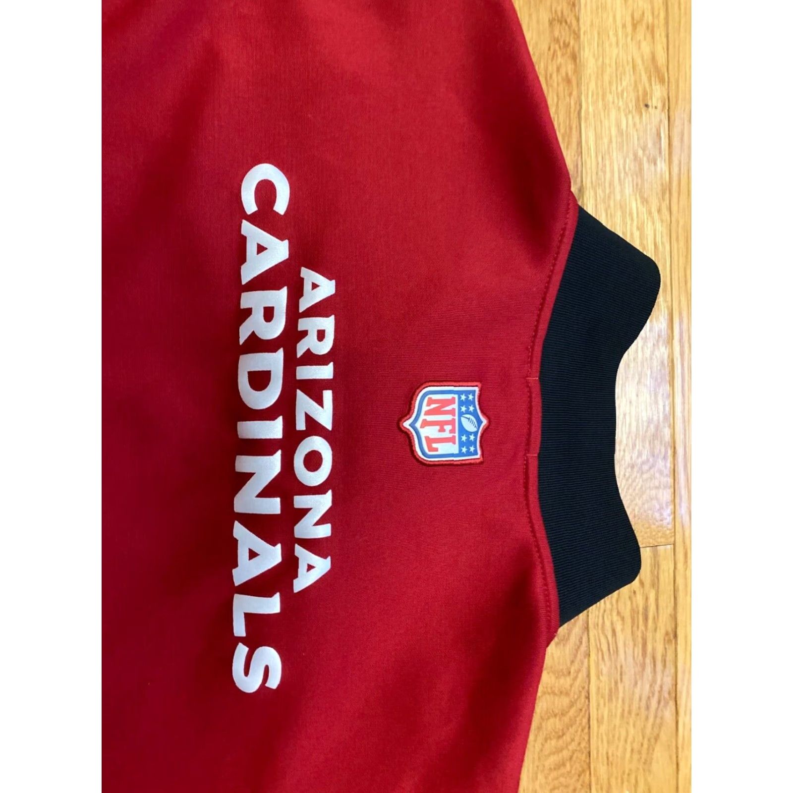 Nike Nike NFL Arizona Cardinals Quarter Zip Jacket Red Mens XL Size US XL / EU 56 / 4 - 4 Thumbnail