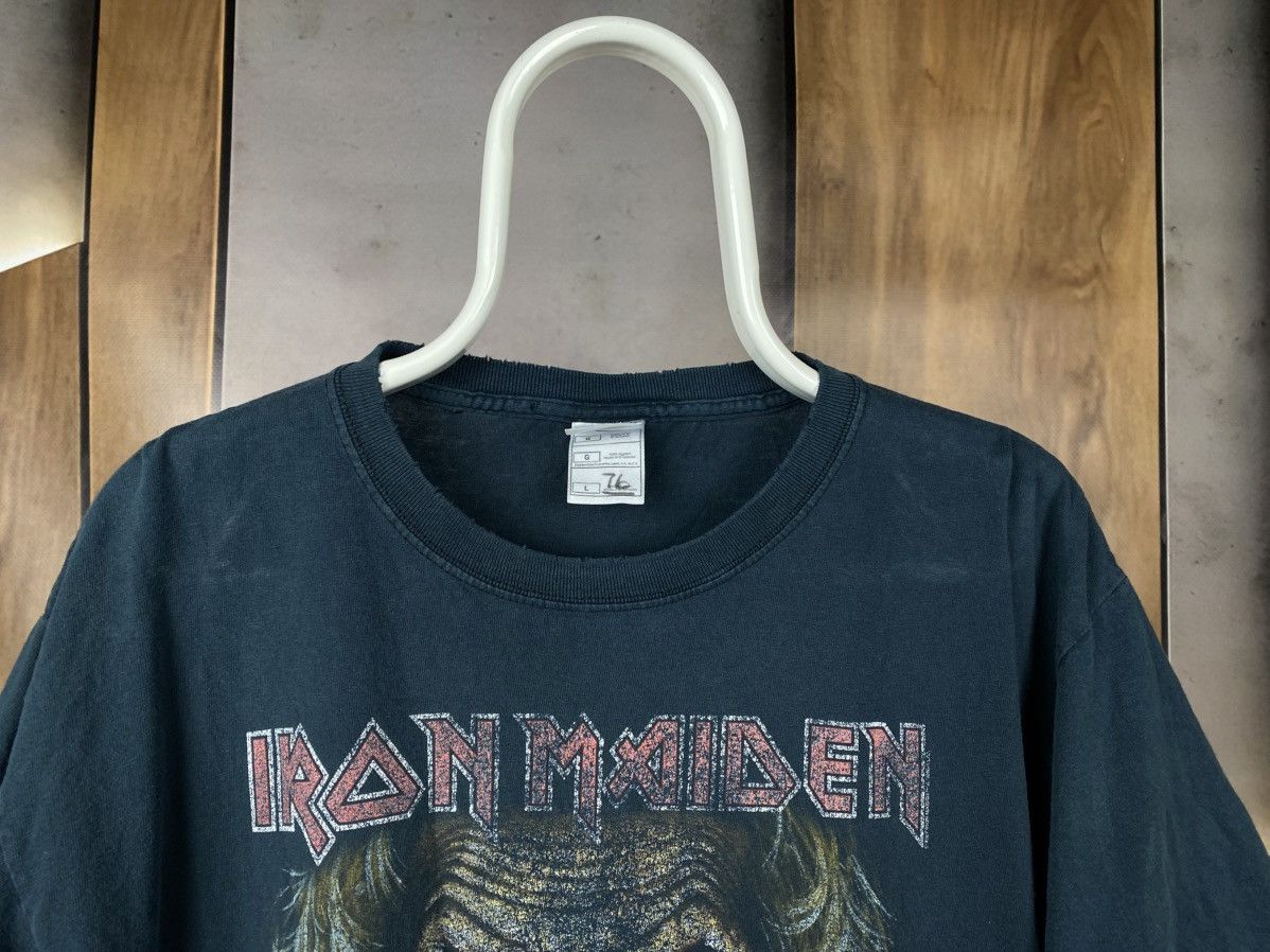 Iron Maiden 👹Vintage 90s T-Shirt Iron Maiden Eddie Middle Finger Tee👹 Size US L / EU 52-54 / 3 - 4 Thumbnail