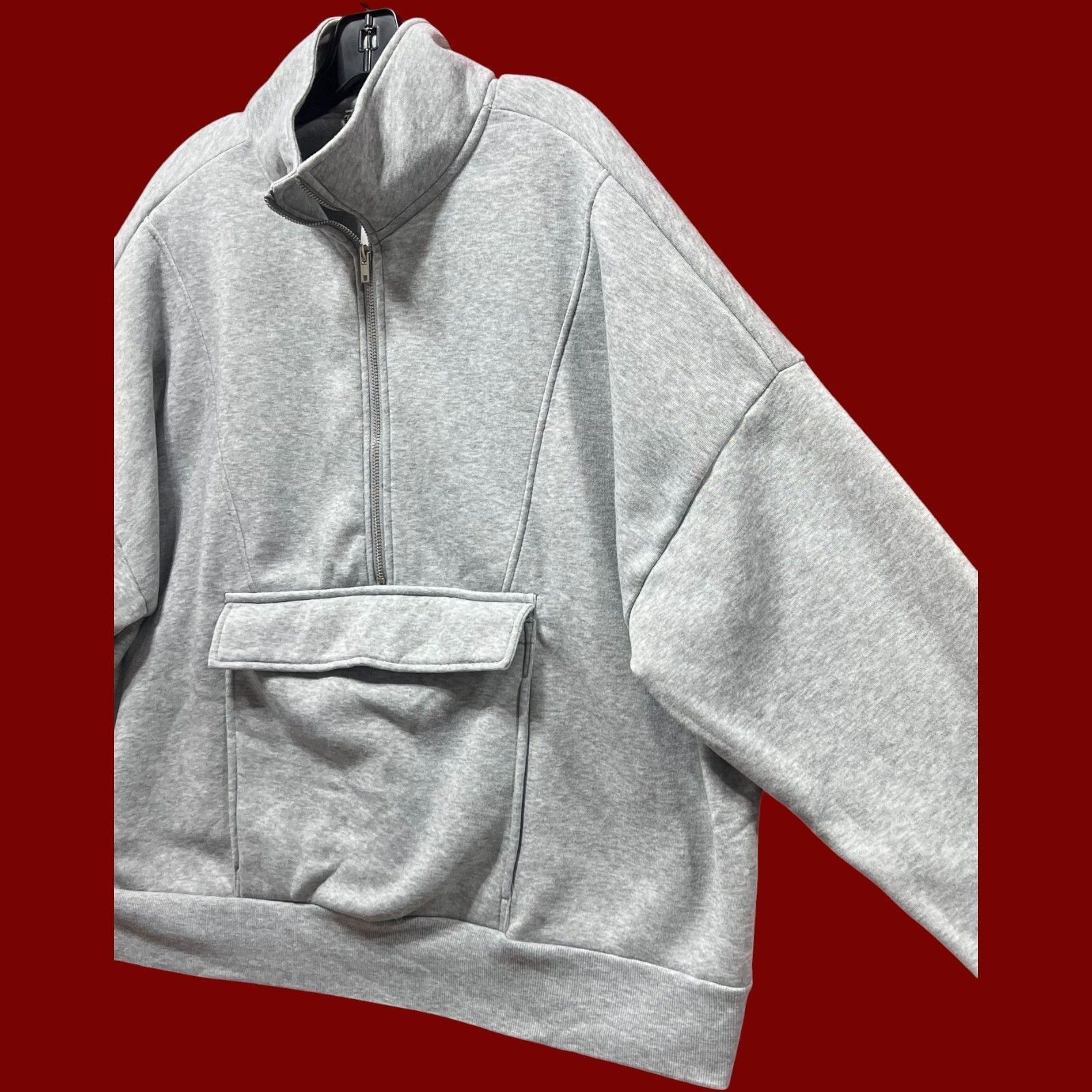 Other Love Mood - Unisex Long Sleeve Sweatshirt With Kangaroo Pock Size US XL / EU 56 / 4 - 15 Thumbnail