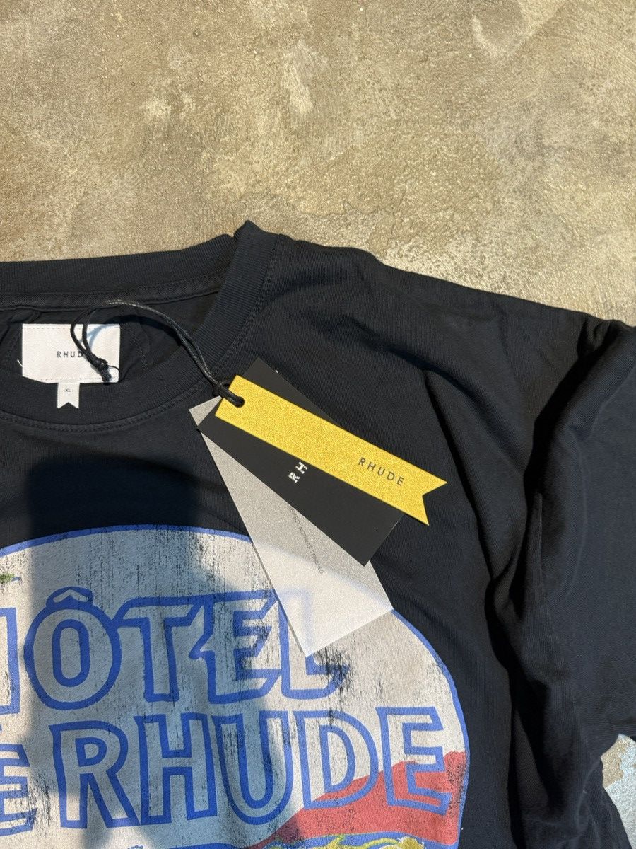 Rhude Rhude Dimora Tee Shirt Hotel De Rhude XL Size US XL / EU 56 / 4 - 4 Thumbnail