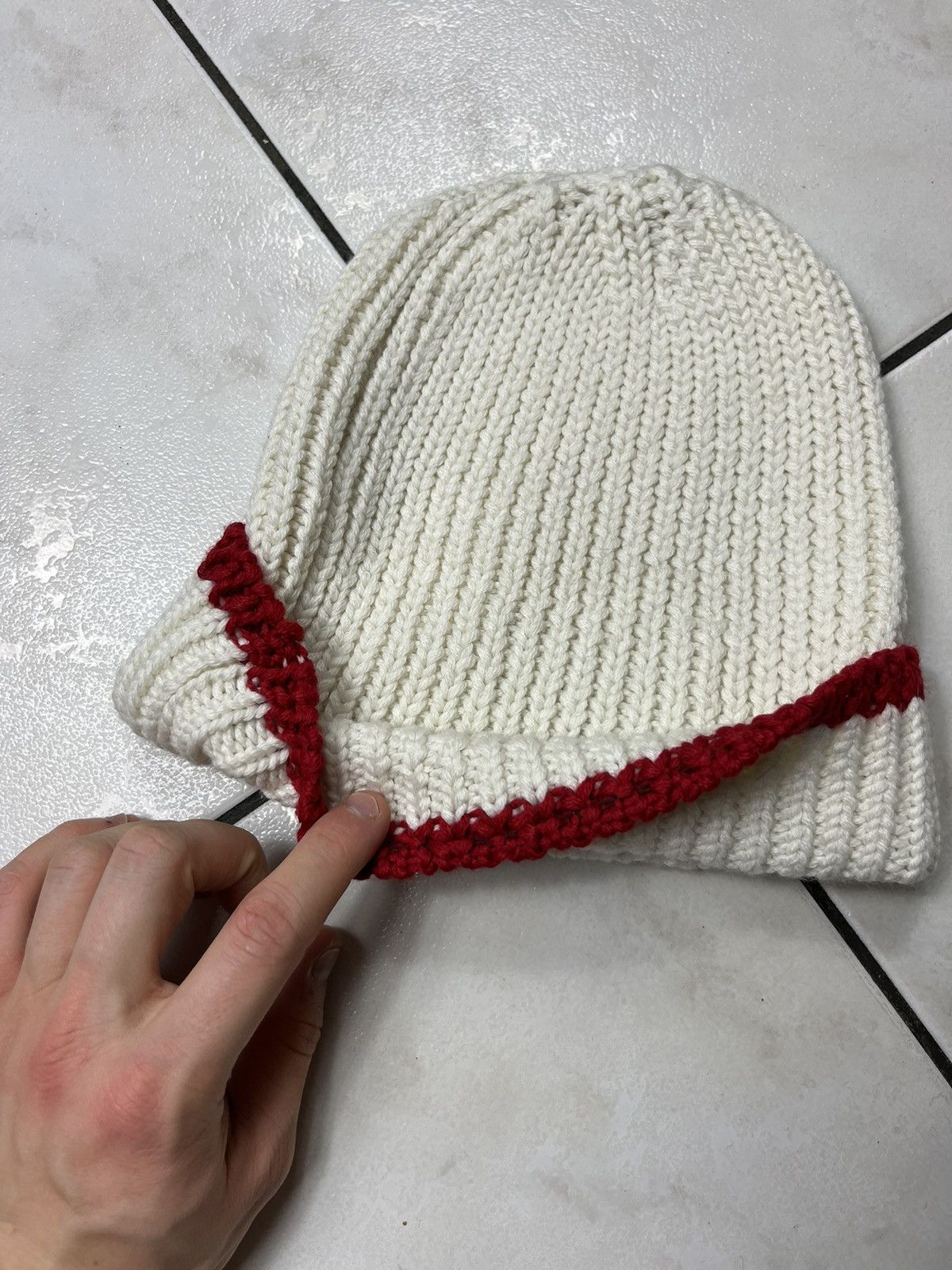 Holzweiler heavy knitted beanie knit hat