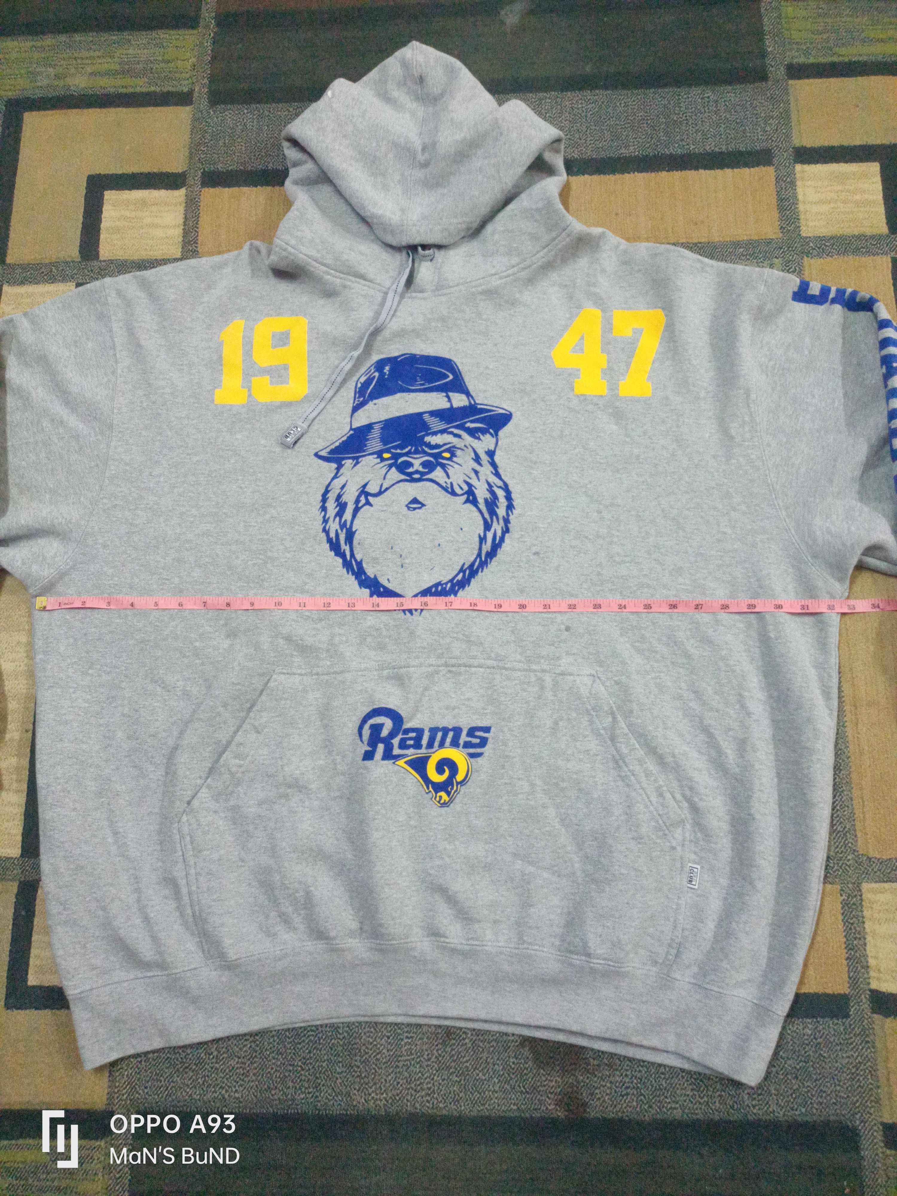 Vintage Vintage 90s RAMS by PRO CLUB ( 5XL ) Size US XXL / EU 58 / 5 - 14 Thumbnail