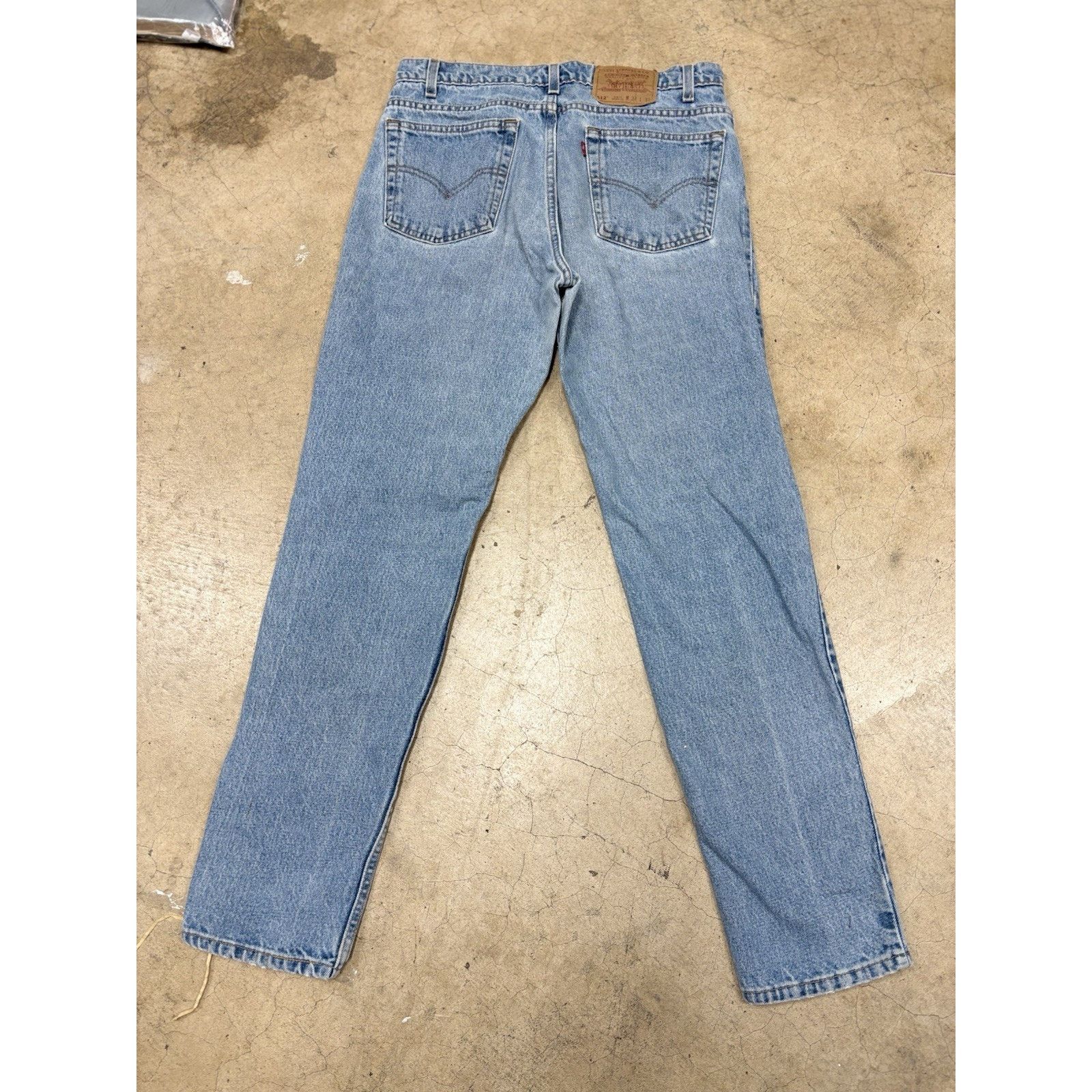 Levi's Vintage Levi’s 512 Slim Taper Jeans 34 Made in USA Mid Rise Size US 34 / EU 50 - 3 Thumbnail