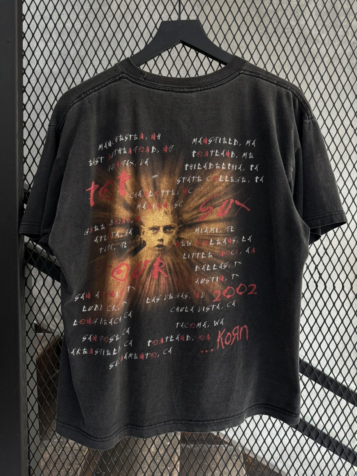 Band Tees Vintage 2002 Korn Untouchables Tee Size US L / EU 52-54 / 3 - 4 Thumbnail