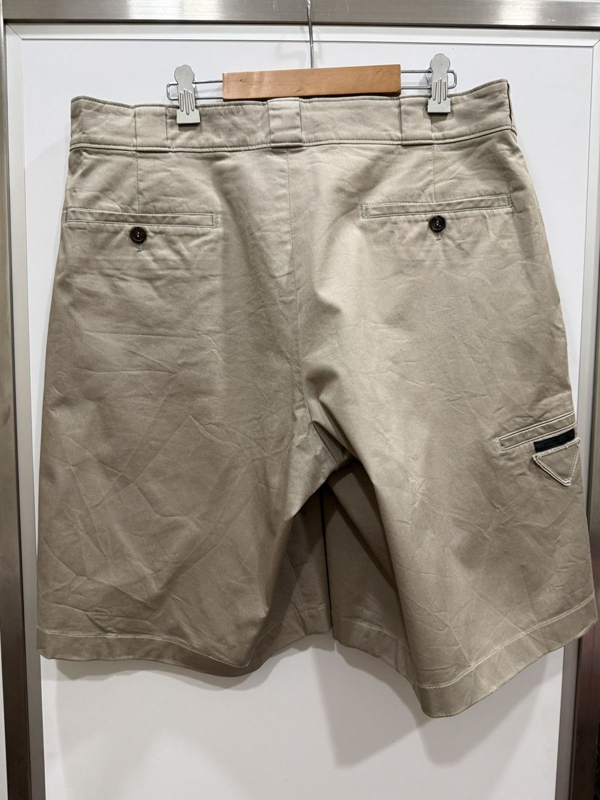 Prada Prada beige Bermuda shorts Size US 36 / EU 52 - 2 Thumbnail