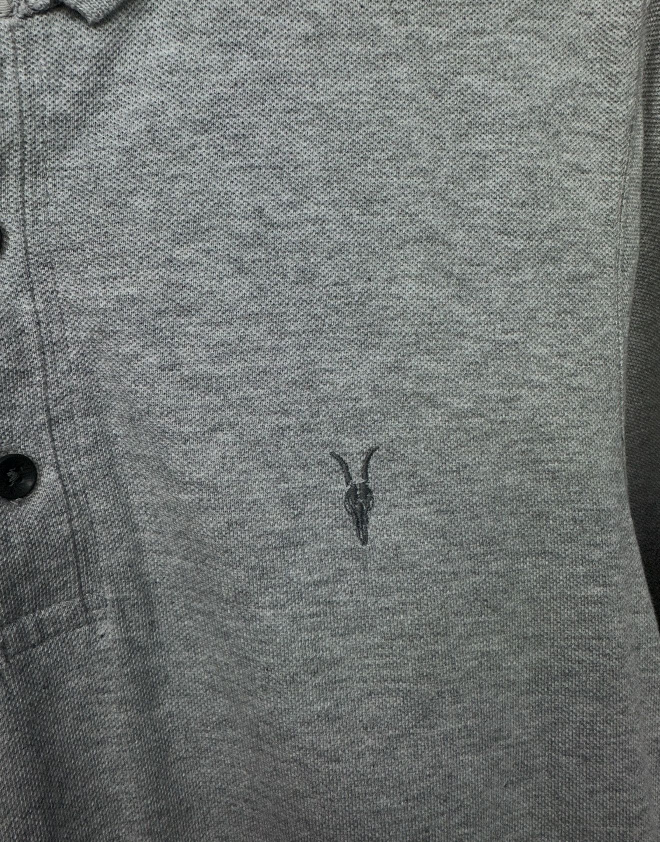 Allsaints Allsaints Mens Reform Long Sleeve Polo Shirt Size US XS / EU 42 / 0 - 3 Thumbnail