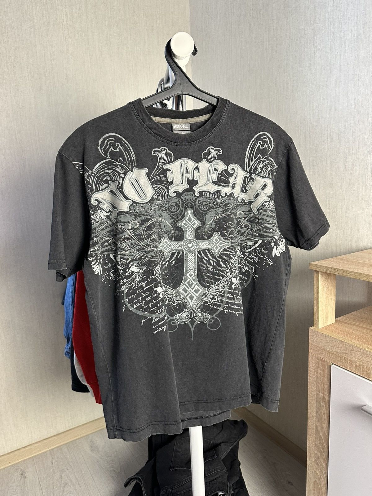 No Fear Grey No Fear Tee Size US L / EU 52-54 / 3 - 1 Thumbnail