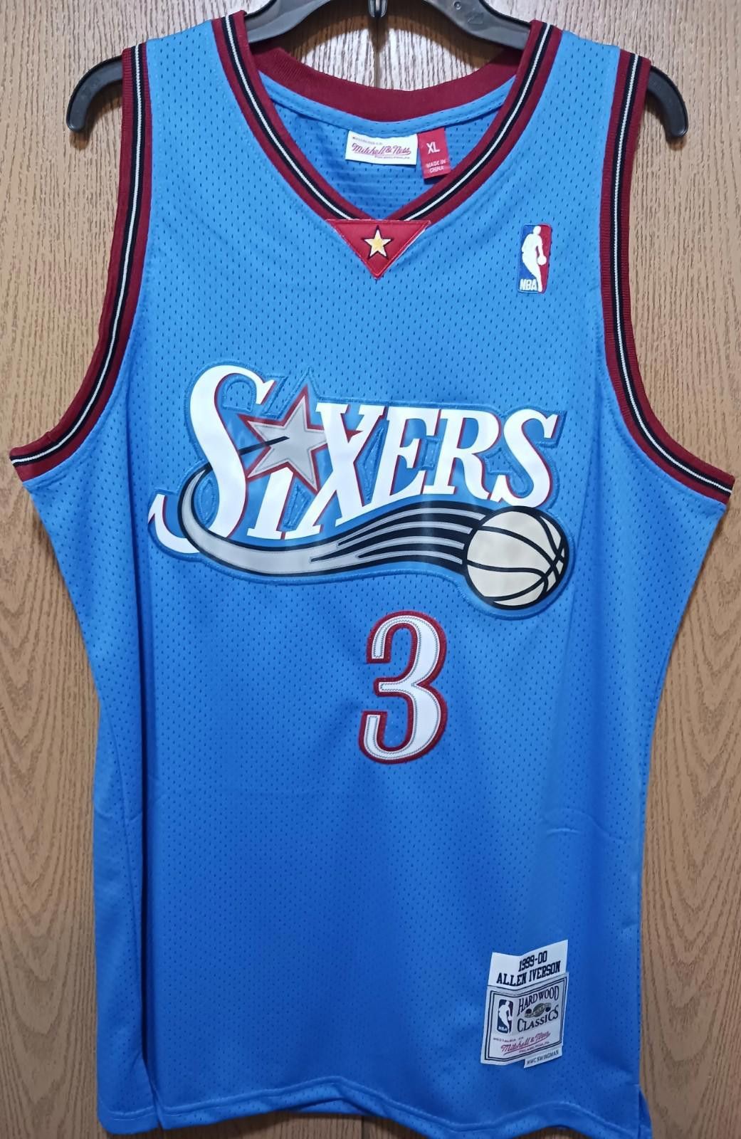 Other Allen Iverson (Mitch/Ness)-(76ers)-(Jersey)-(Size:XL)-$100 Size US XL / EU 56 / 4 - 5 Thumbnail