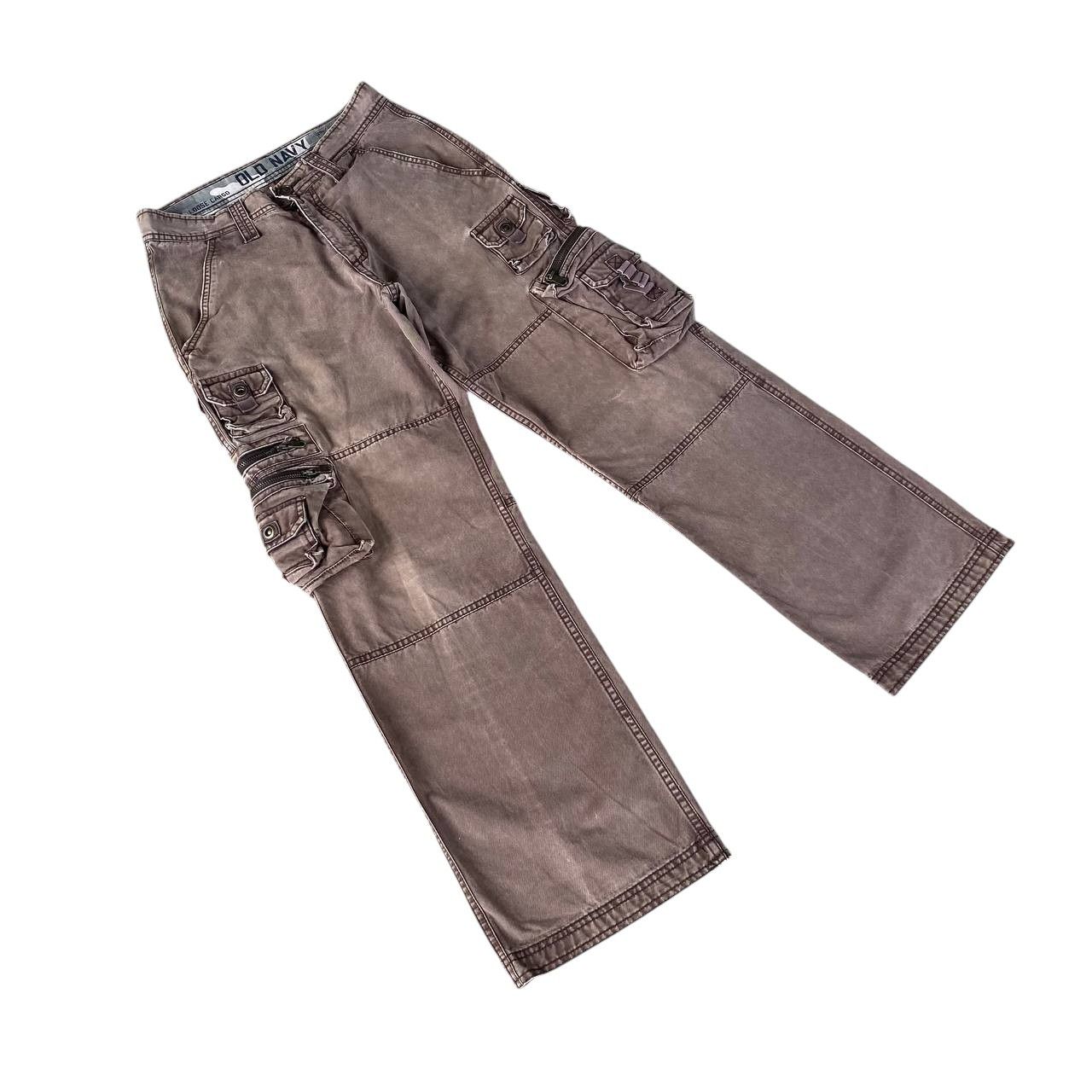 Vintage VINTAGE OLD NAVY LOOSE CARGO UTILITY PANT W29 Size US 29 - 3 Thumbnail