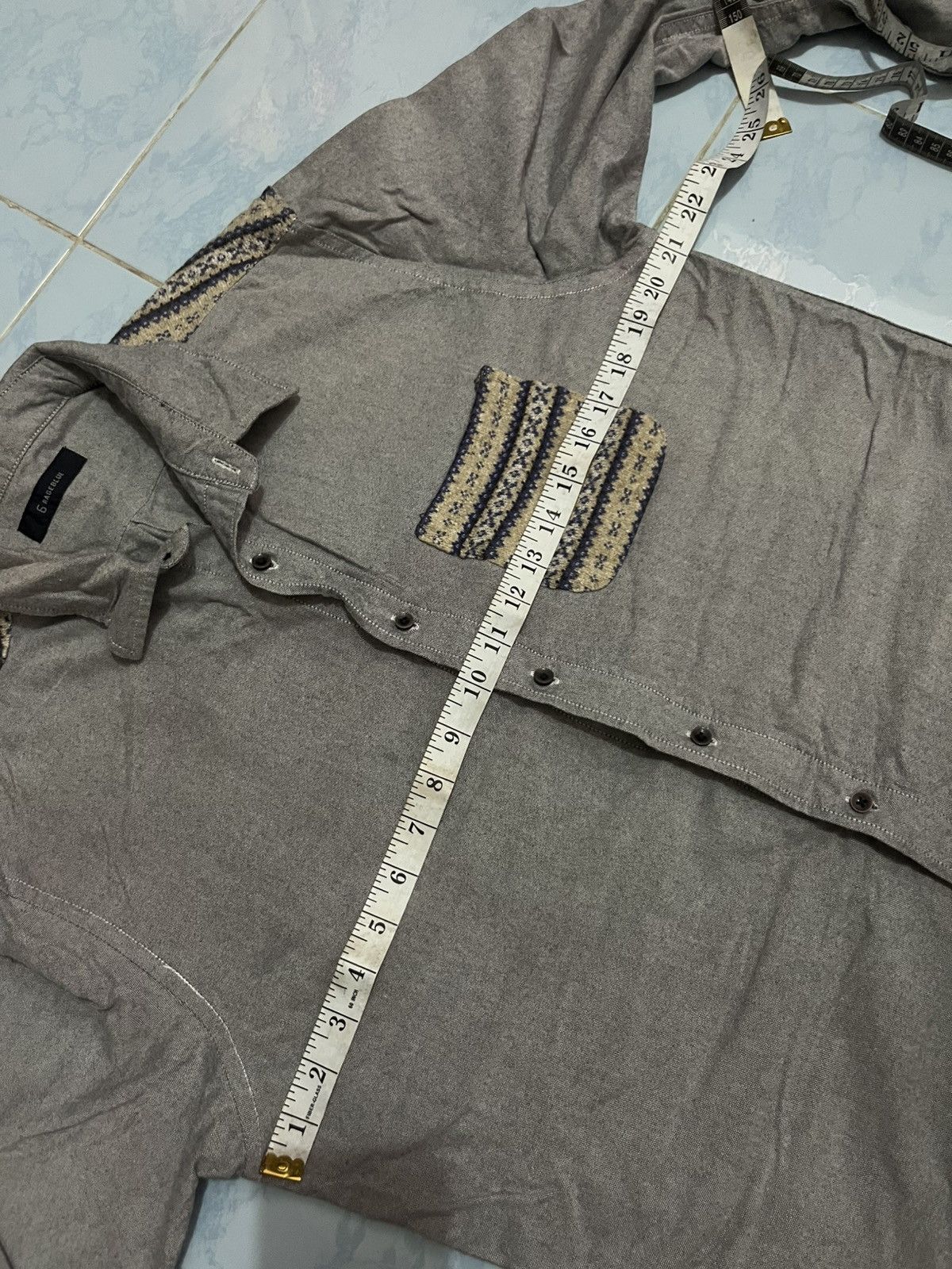 Japanese Brand RAGEBLUE Japan Brand Shirt Size US L / EU 52-54 / 3 - 5 Thumbnail