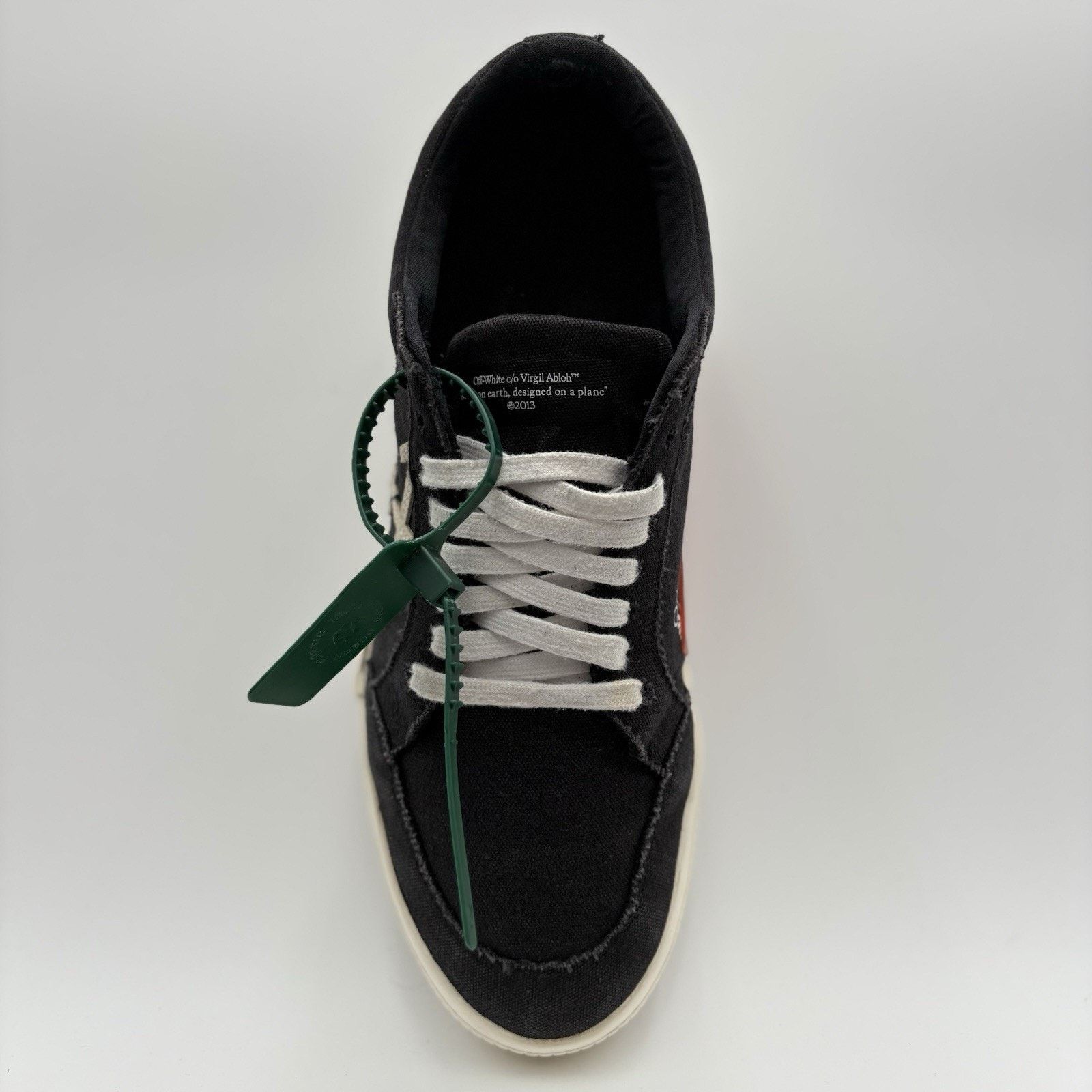 Off-White Off-White Vulc Sneaker ' Black White ' | GOOD CONDITION! Size US 11 / EU 44 - 5 Thumbnail