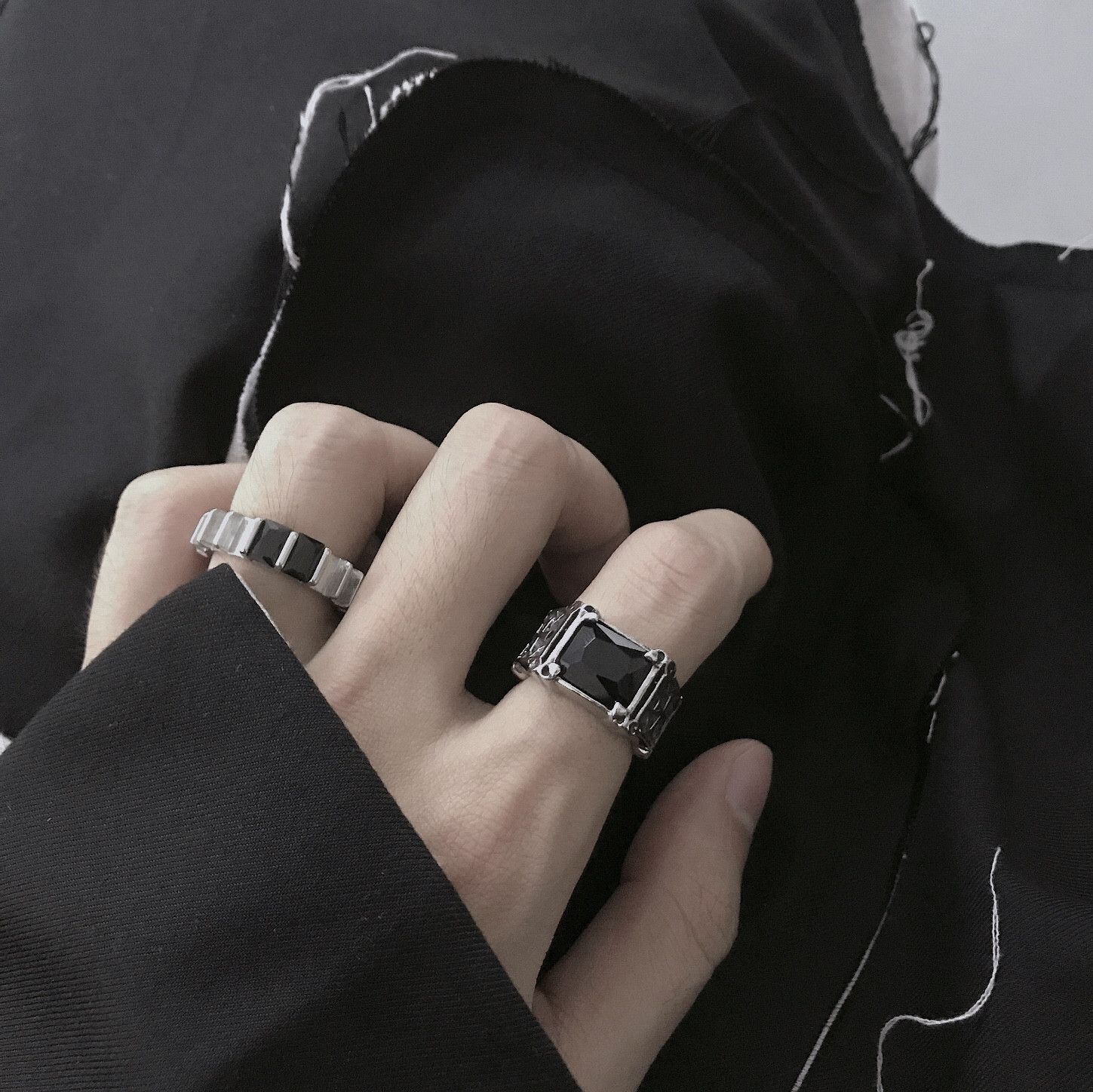 Jewelry Matchless Jewelry Rings Open Size Chrome Ring (Size 7-13) Size ONE SIZE - 2 Thumbnail