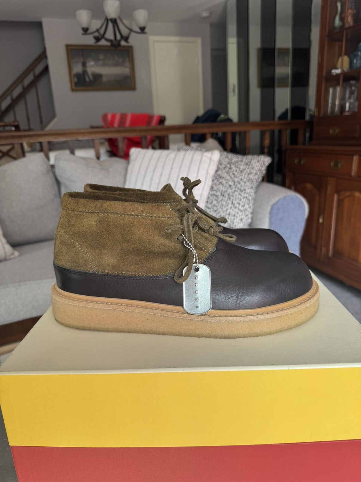 Marni Marni Desert Creep Sole Boots Sz 43 Size US 10 / EU 43 - 1 Thumbnail
