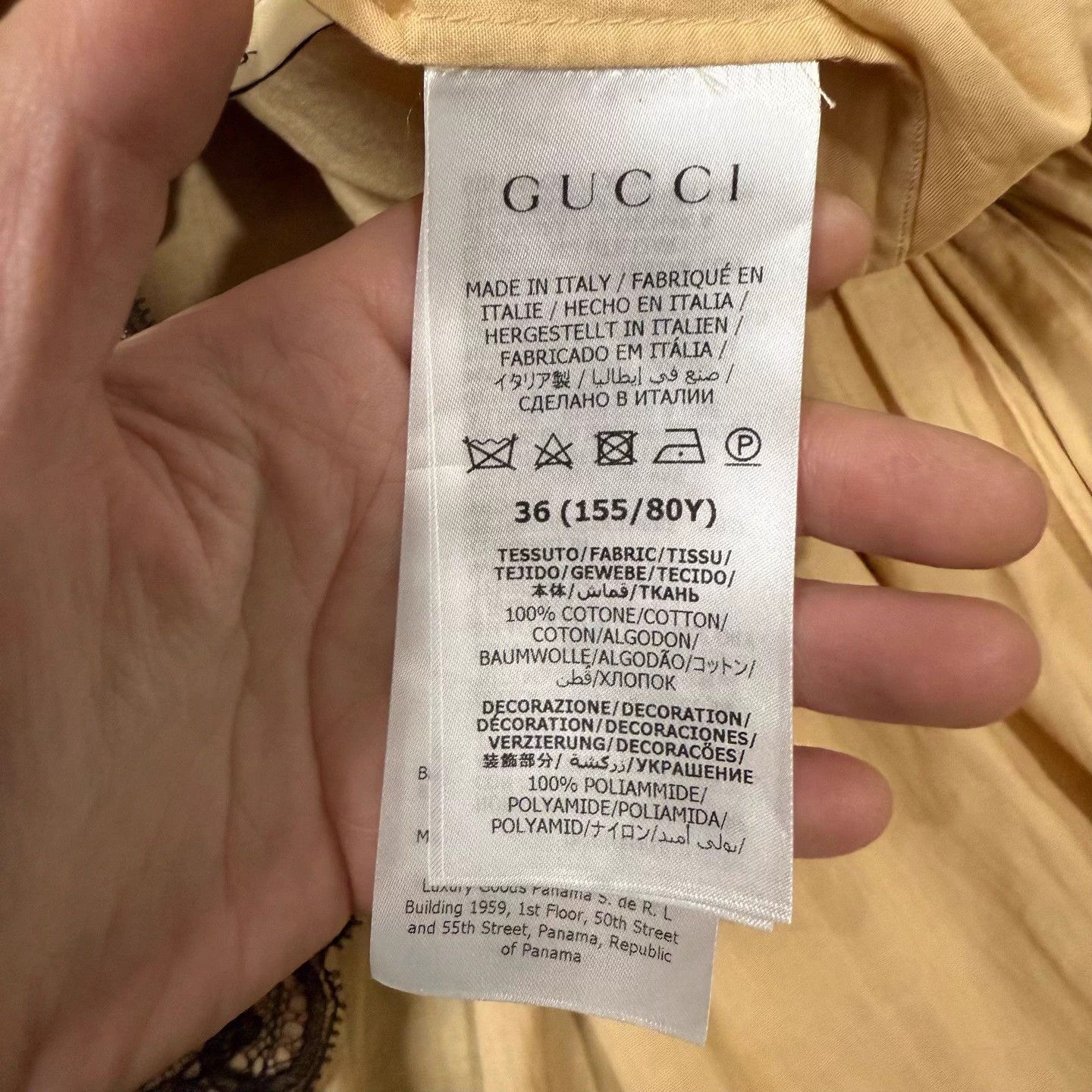 Gucci Gucci NWT Sleeveless Lace Panel Cami Dress 36 Size XS / US 0-2 / IT 36-38 - 4 Thumbnail