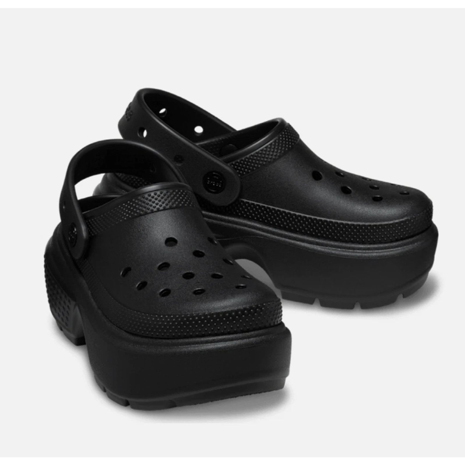 Crocs Crocs Stomp Clog Croc Black WMNS 11 Size US 11 / IT 41 - 4 Thumbnail