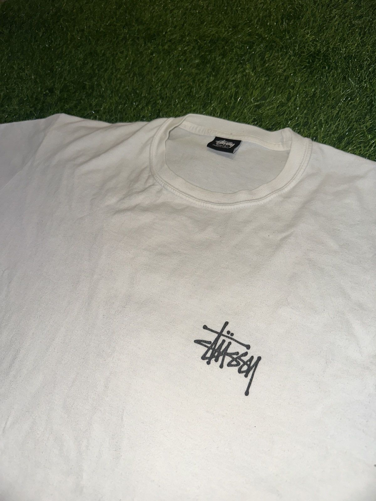 Stussy Stussy y2k big logo tee shirt size Large Size US L / EU 52-54 / 3 - 3 Thumbnail