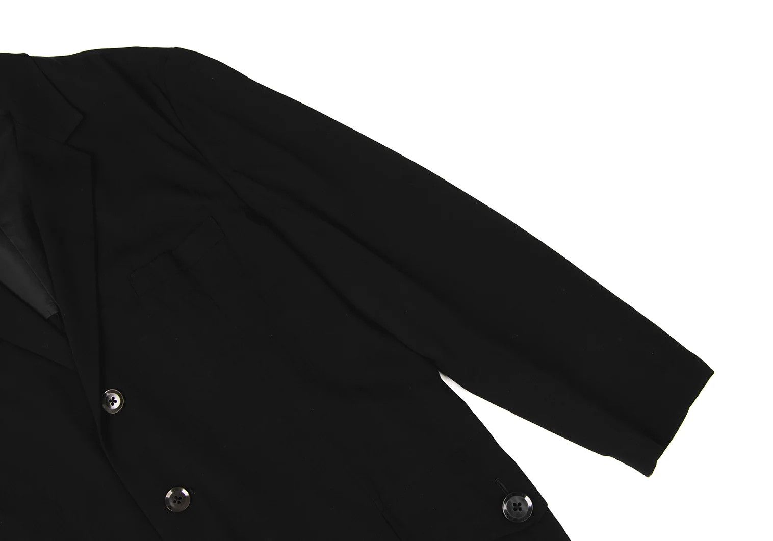 Yohji Yamamoto Yohji Yamamoto Long Jacket Black 3 Size US L / EU 52-54 / 3 - 5 Thumbnail