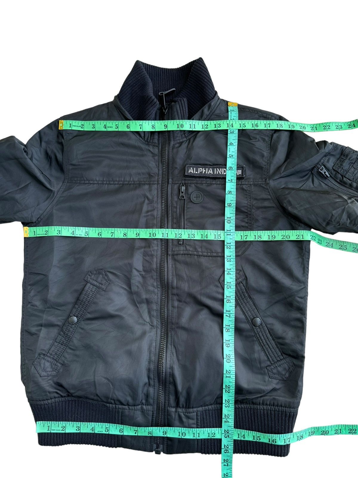 Alpha Industries × Vintage Vintage Bomber Jacket Alpa Industries Size US L / EU 52-54 / 3 - 15 Thumbnail