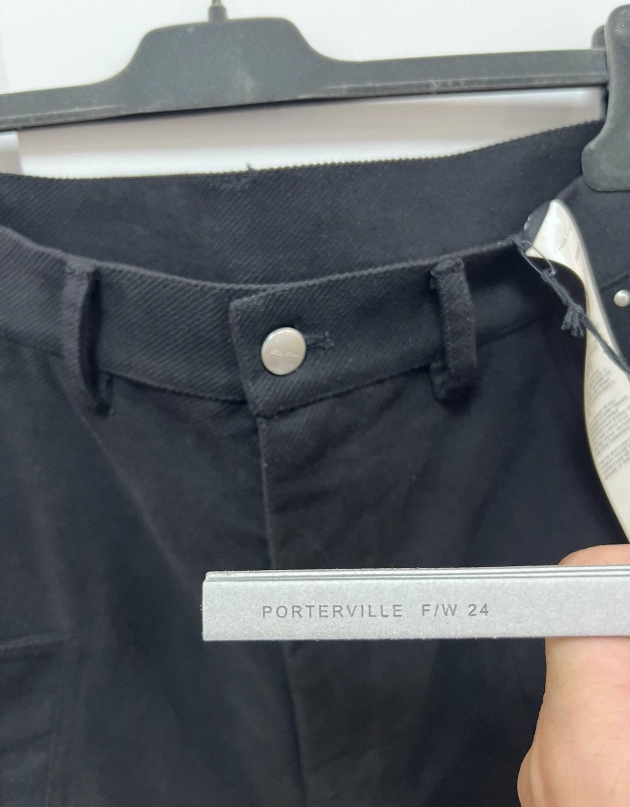 Rick Owens Rick Owens 24AW Porterville new diagonal work pants Size US 31 - 5 Thumbnail