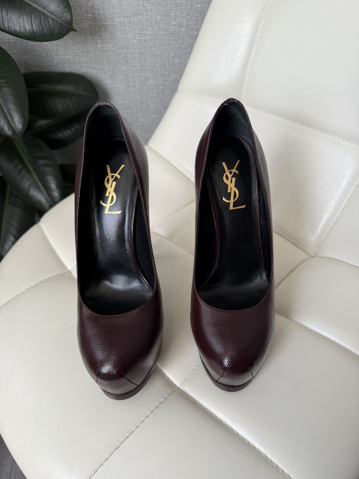 Saint Laurent Paris Saint Laurent Paris Tribtoo Platform Pumps Heels YSL Size 37 Size US 7 / IT 37 - 17 Thumbnail