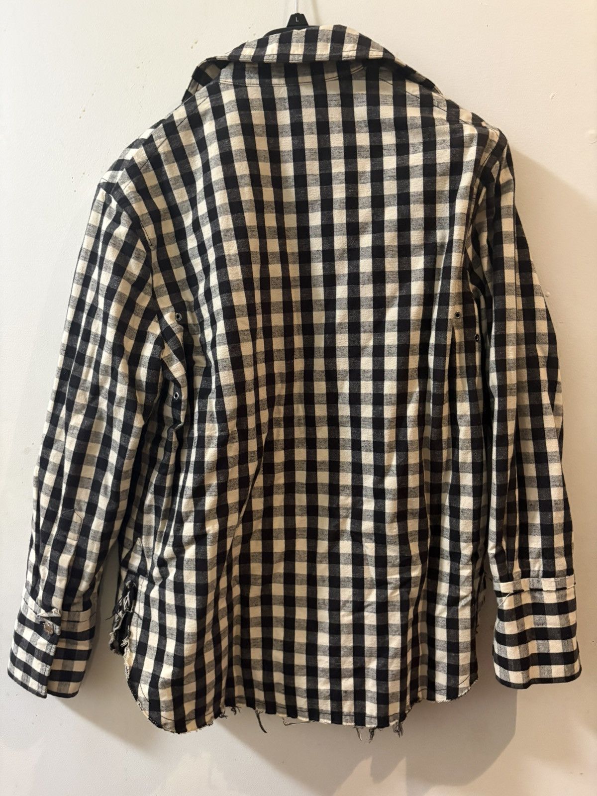 Helmut Lang Helmut Lang oversized gingham check flannel padded jacket Size US L / EU 52-54 / 3 - 6 Thumbnail