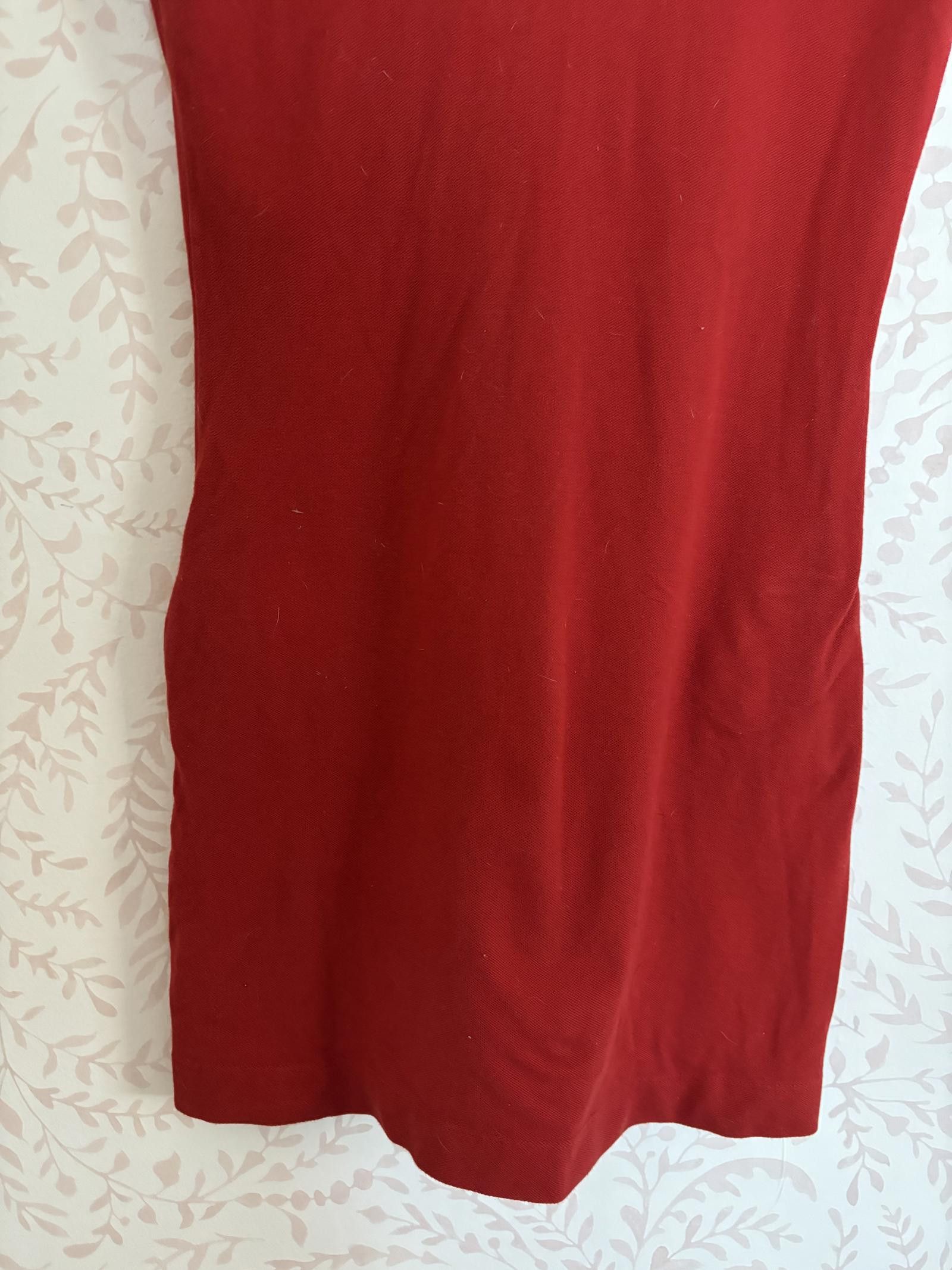 Lacoste VINTAGE Lacoste Red Polo Dress - Stylish & Comfortable Size S / US 4 / IT 40 - 4 Thumbnail