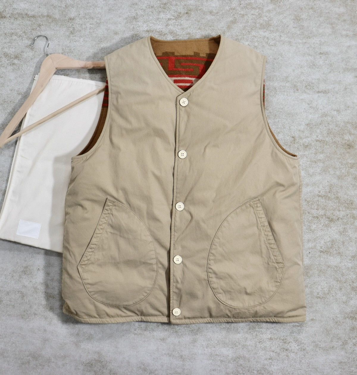Visvim Visvim 24ss Kora Down Vest Blanket，size5 Size US XXL / EU 58 / 5 - 4 Thumbnail