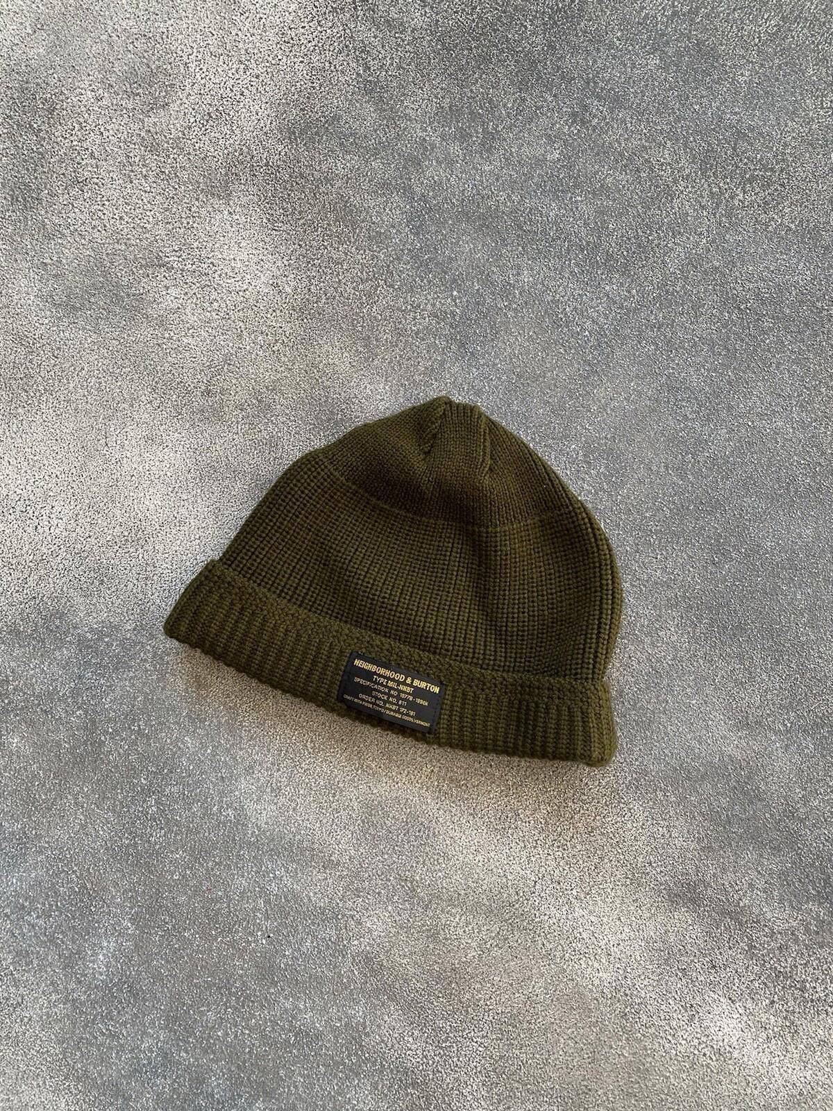 Neighborhood NEIGHBORHOOD X Burton Army Military W-Cap Hat Size ONE SIZE - 2 Thumbnail