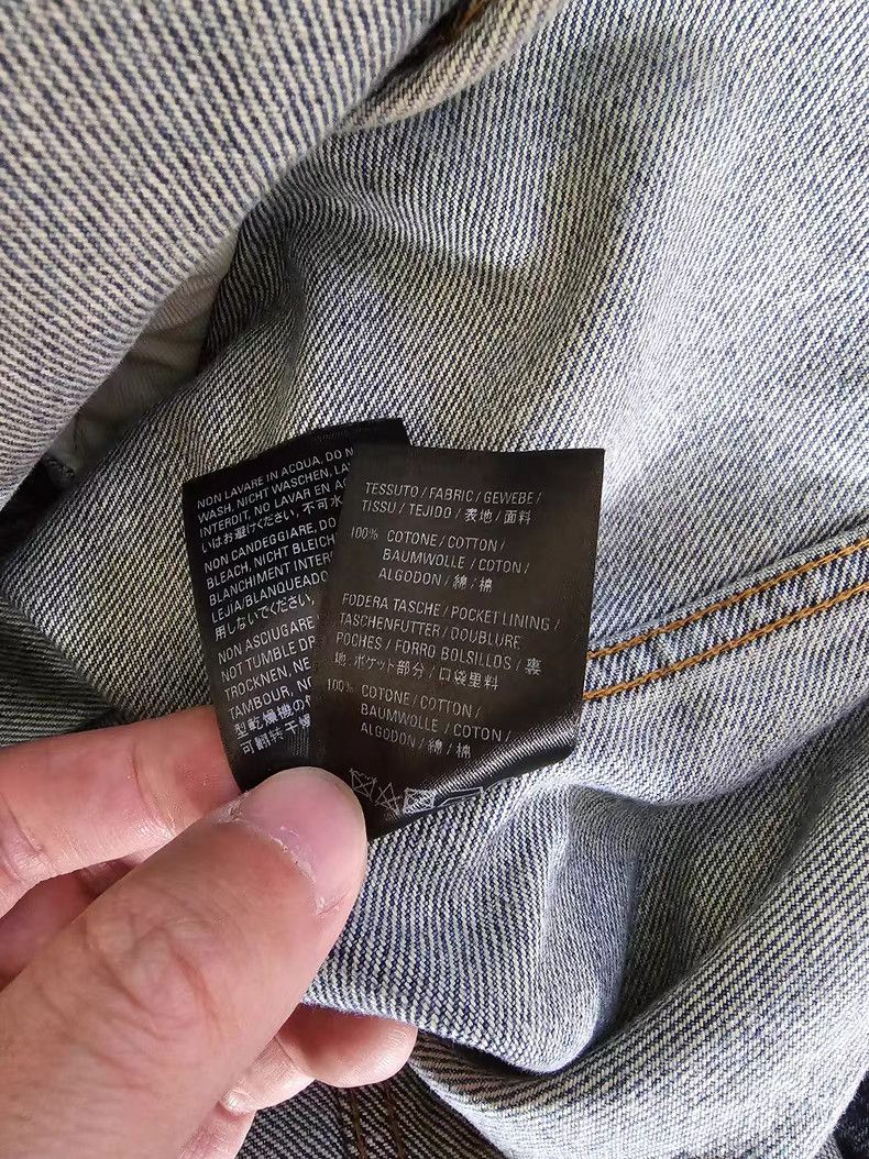 Balenciaga Balenciaga Denim Jacket Size US XXL / EU 58 / 5 - 2 Thumbnail