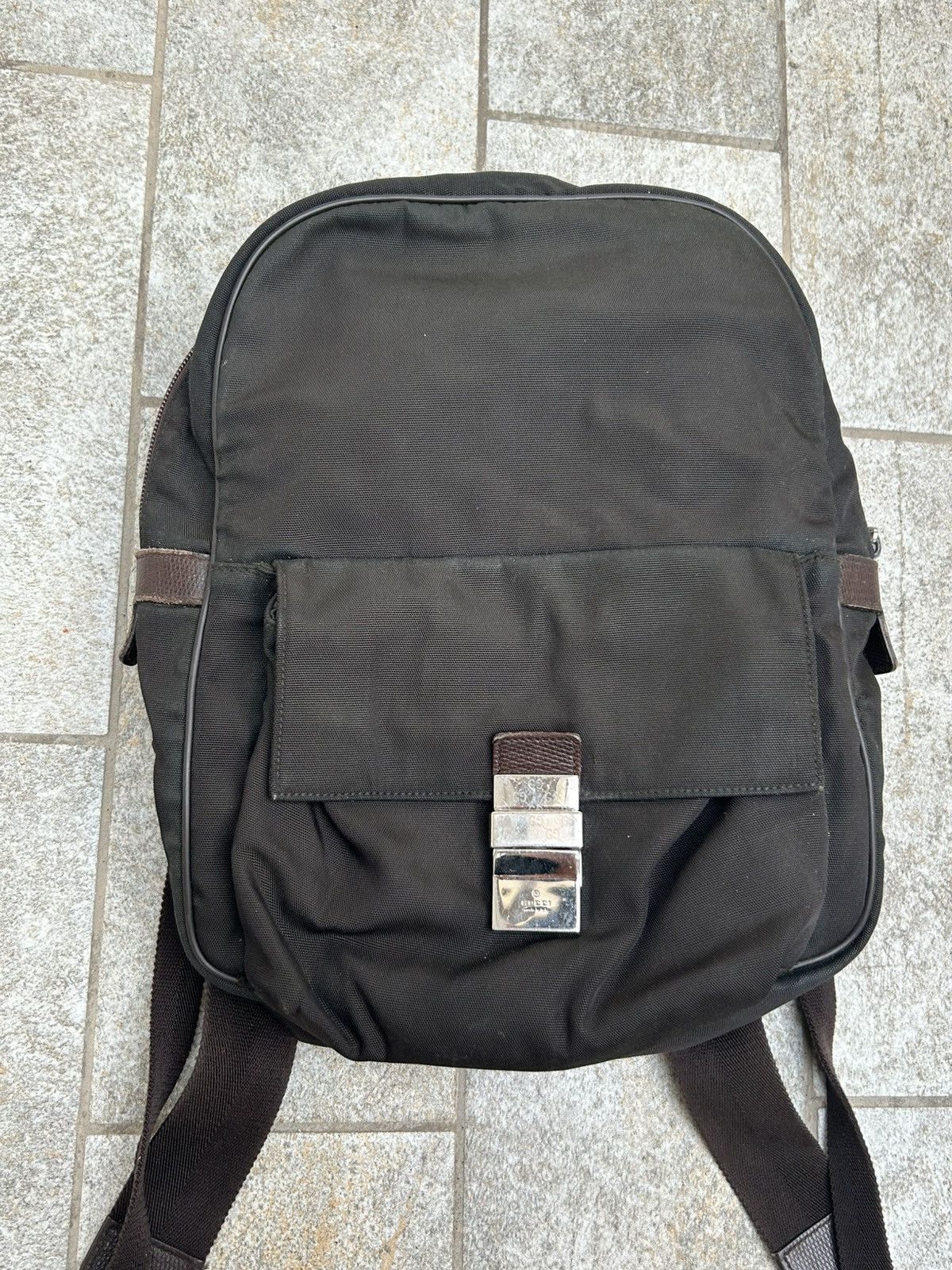 Gucci Backpack Gucci in Nylon Size ONE SIZE - 2 Thumbnail