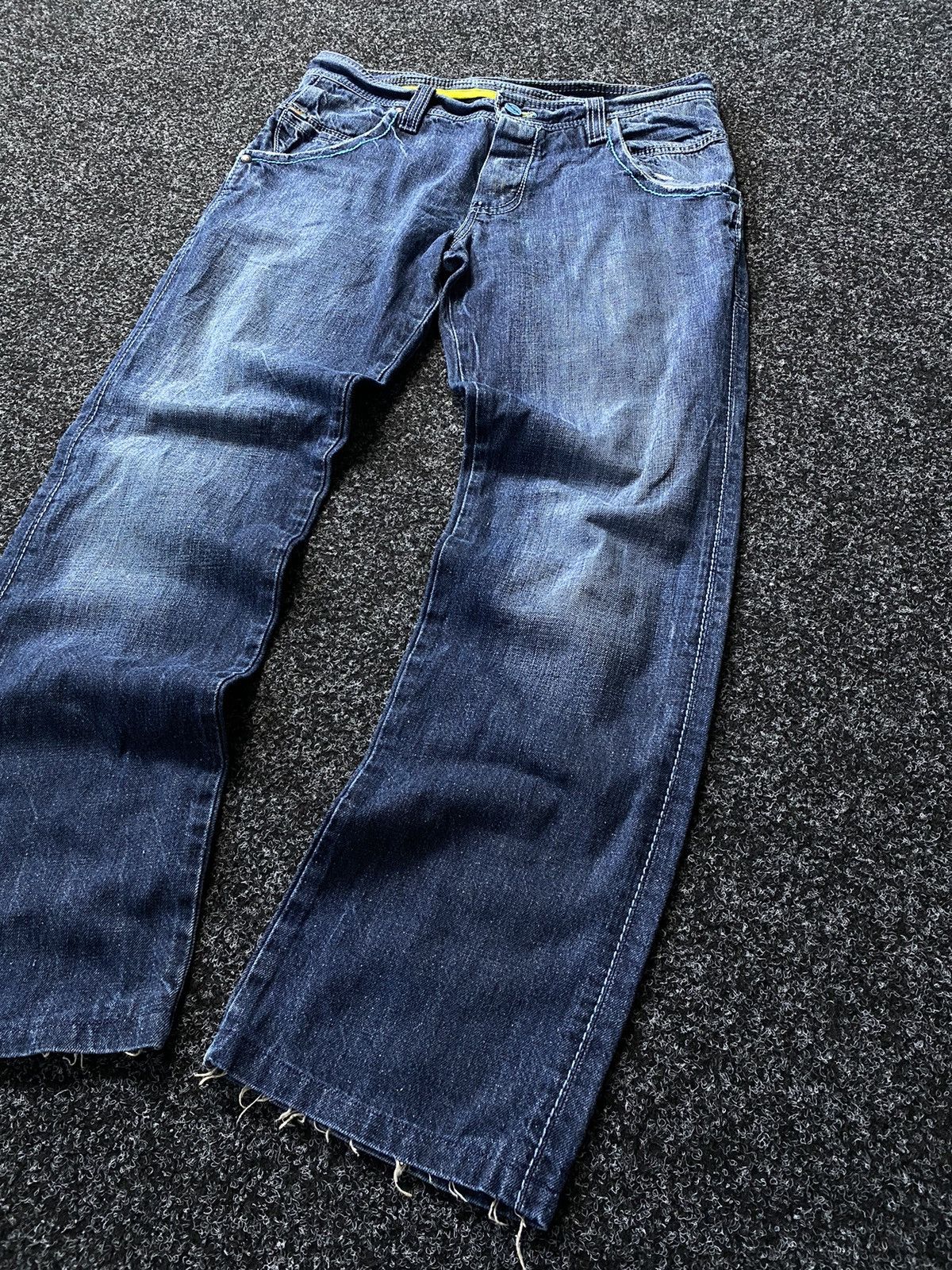 If Six Was Nine × Vintage × Wrangler Vintage 90s Y2K Wrangler Denim Jeans baggy pants Size US 34 / EU 50 - 3 Thumbnail