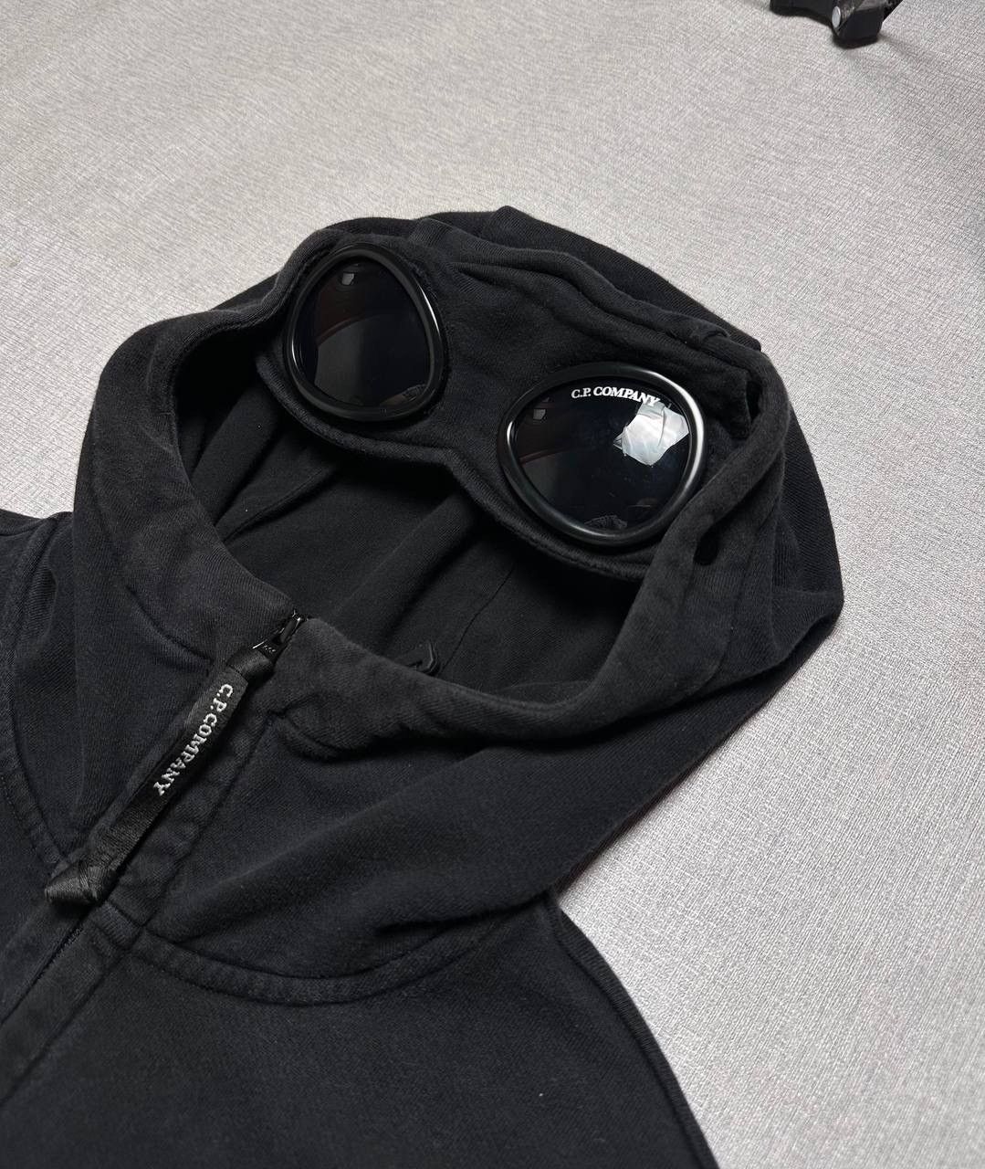 C.P. Company C.P. Company Diagonal Raised Fleece Goggle Full Zip Hoodie Size US L / EU 52-54 / 3 - 9 Thumbnail
