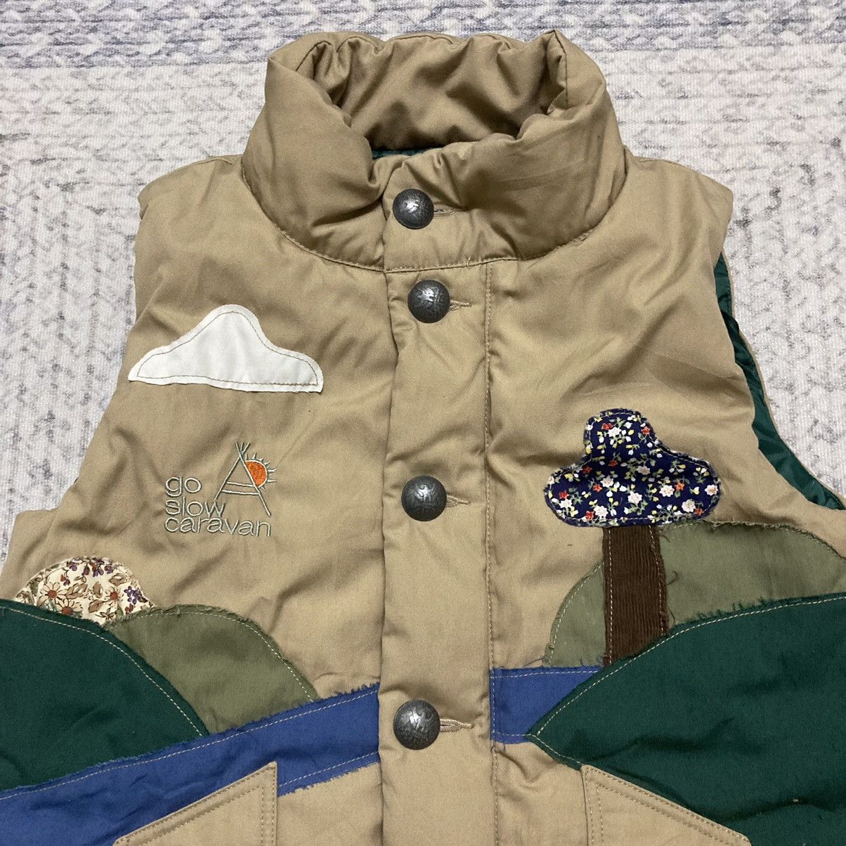 go slow caravan Go Slow Caravan Artisanal Hippie Patchwork Quilted Padded Size US XS / EU 42 / 0 - 1 Thumbnail