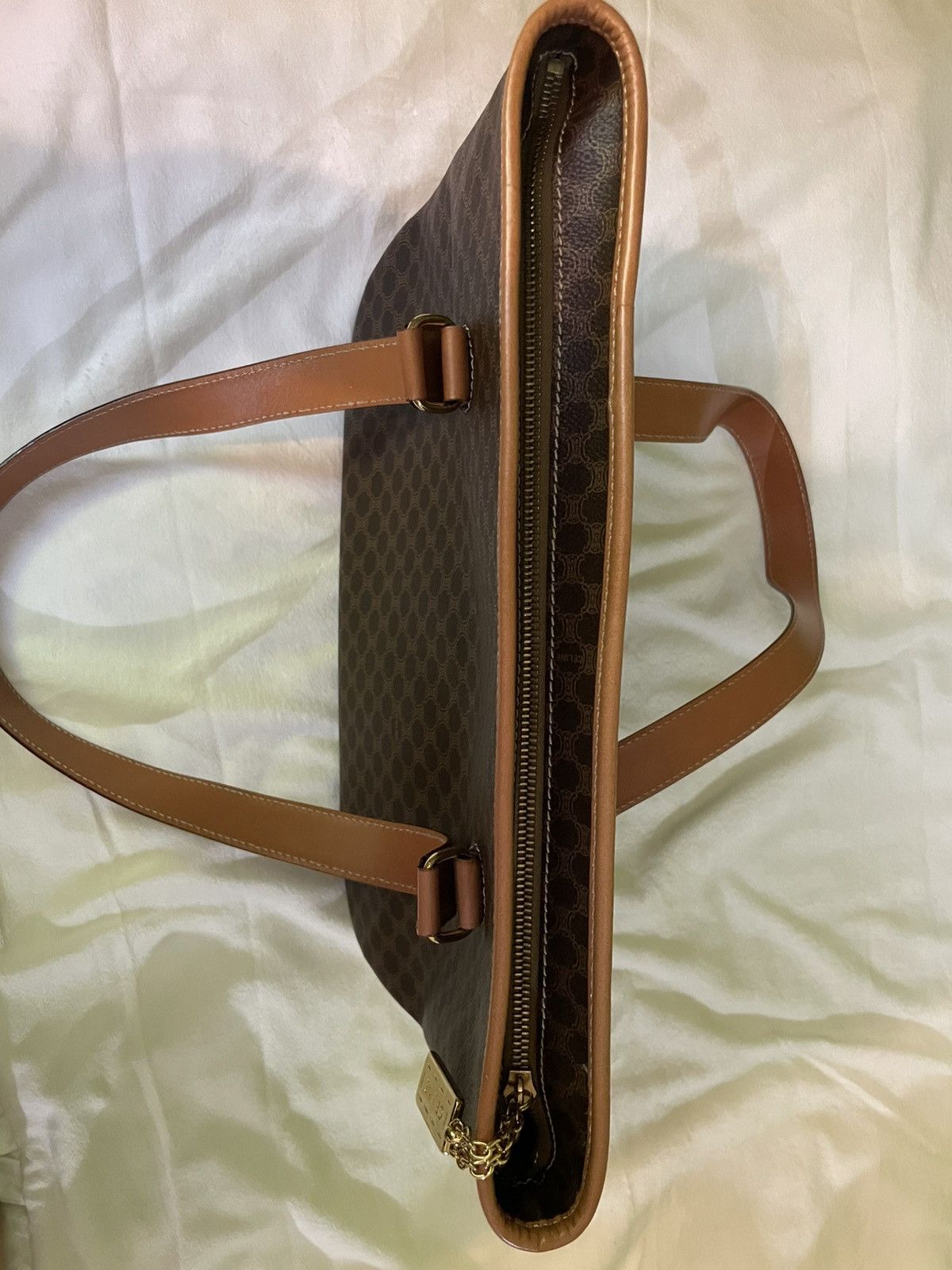 Celine Celine Brown Macadam Tote Bag Size ONE SIZE - 13 Thumbnail